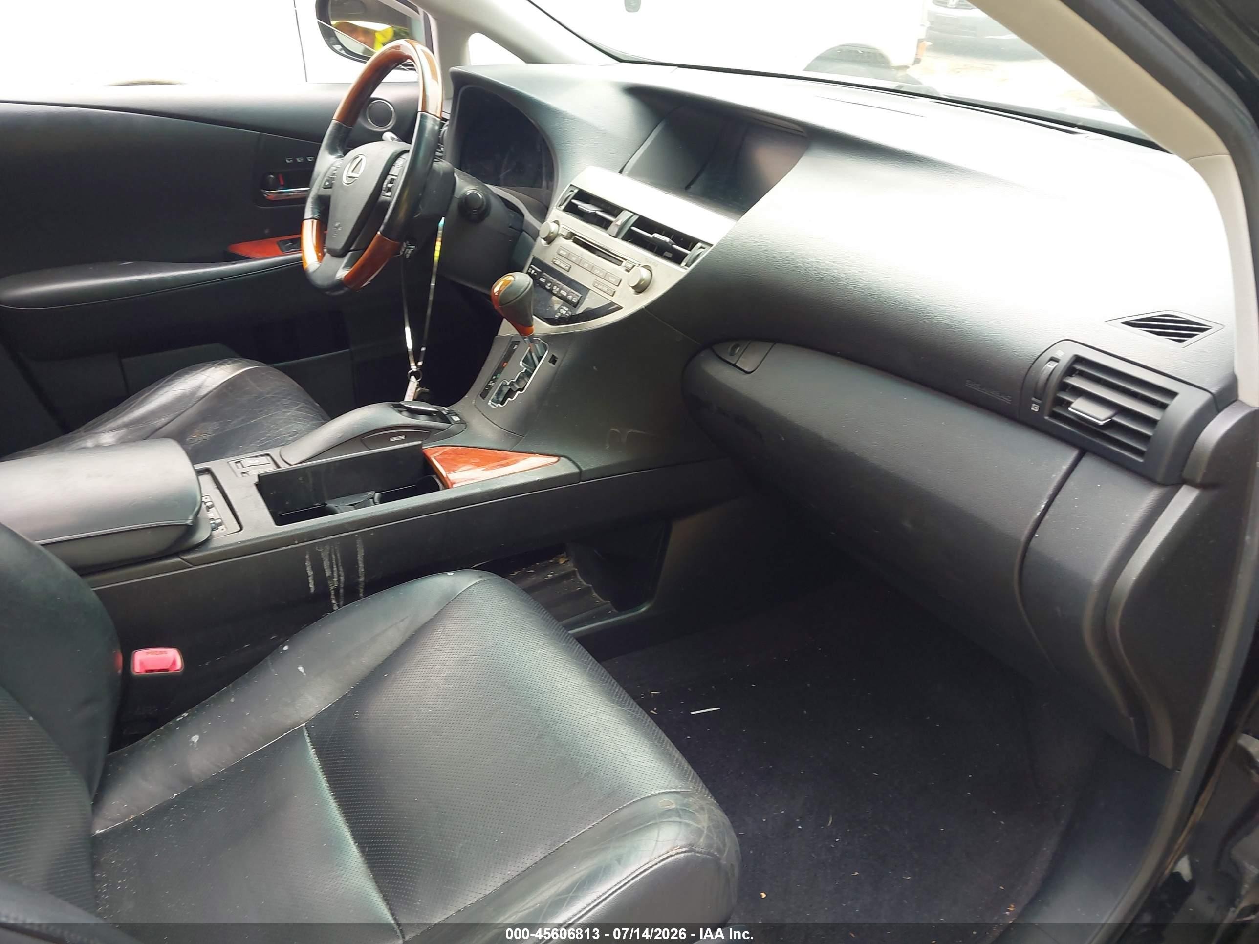 2010 Lexus Rx 450h Black vin: JTJBC1BA5A2407567