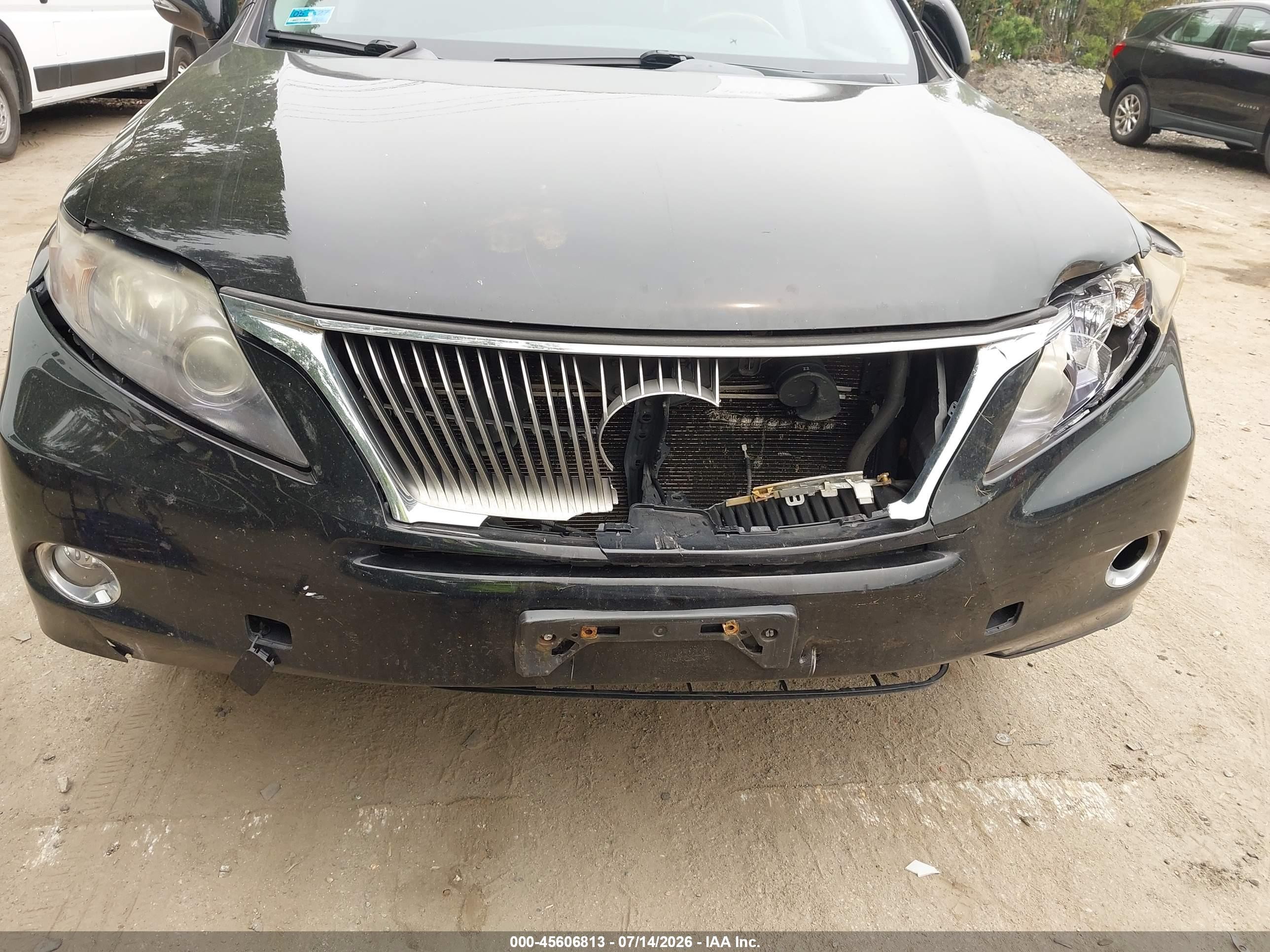 2010 Lexus Rx 450h Black vin: JTJBC1BA5A2407567