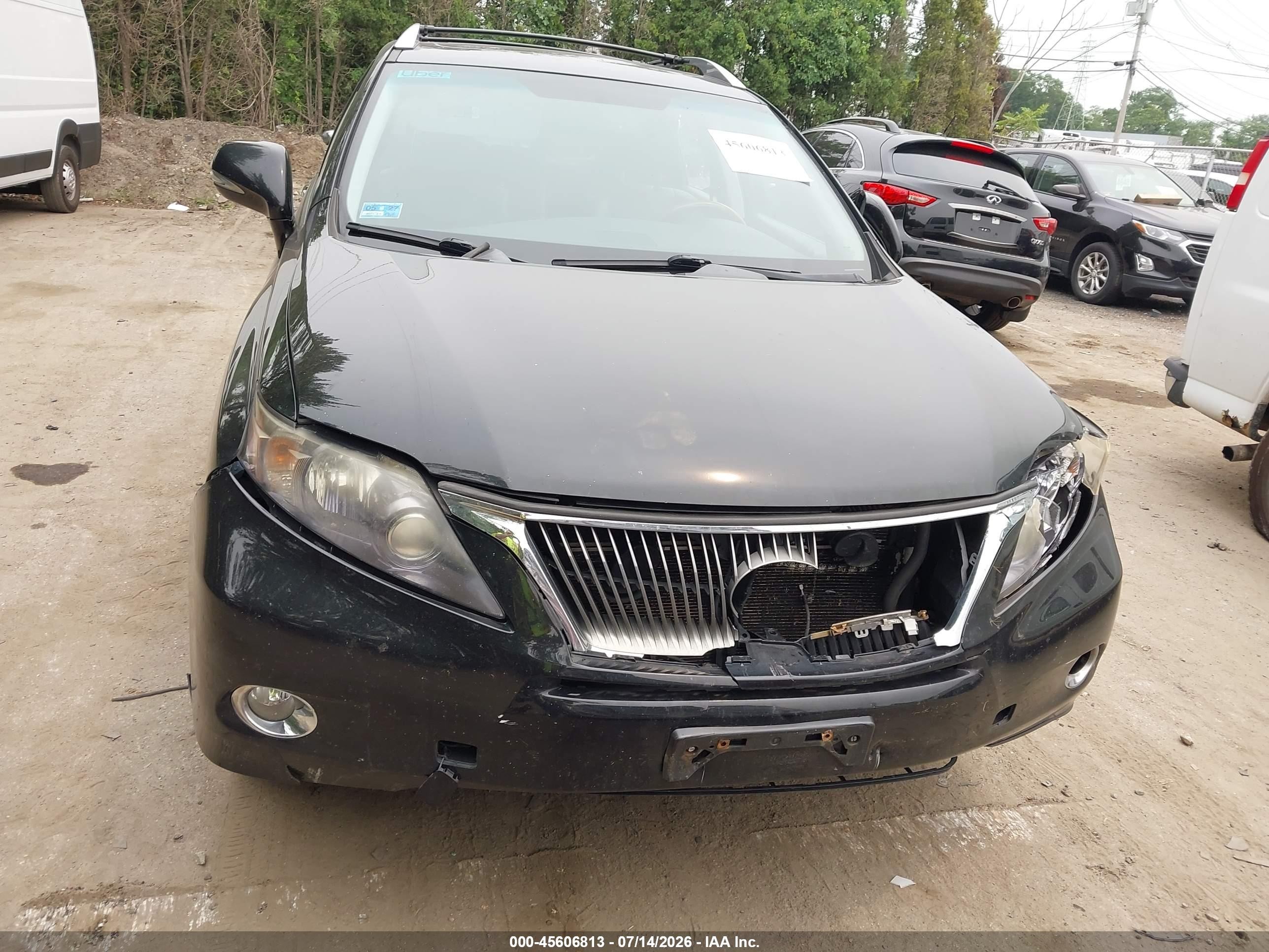2010 Lexus Rx 450h Black vin: JTJBC1BA5A2407567
