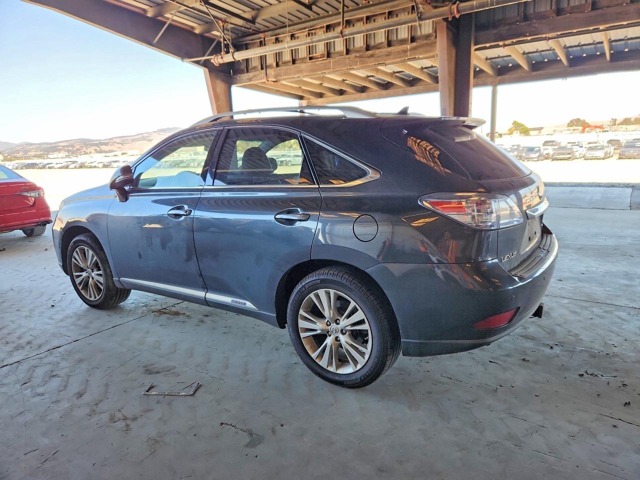 2010 Lexus Rx 450h Charcoal vin: JTJBC1BA5A2408041