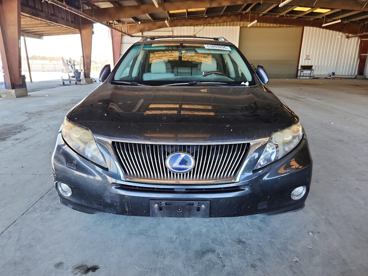 2010 Lexus Rx 450h Charcoal vin: JTJBC1BA5A2408041