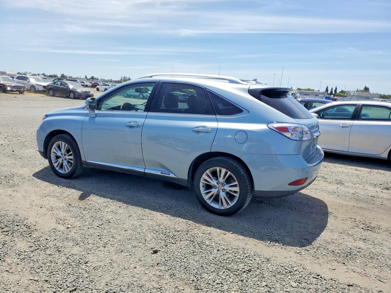 2011 Lexus Rx 450h Blue vin: JTJBC1BA5B2032801