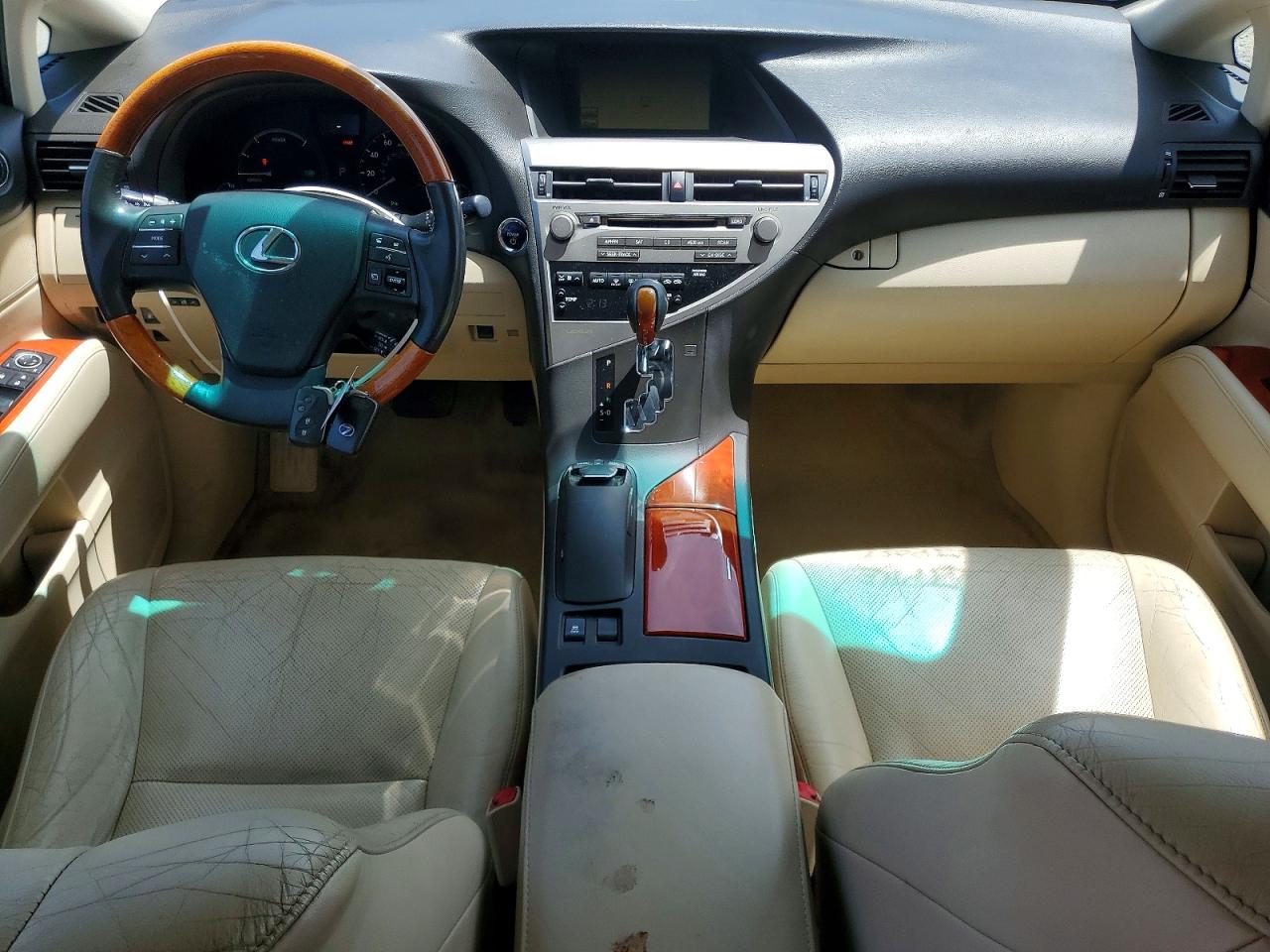 2011 Lexus Rx 450h Blue vin: JTJBC1BA5B2032801