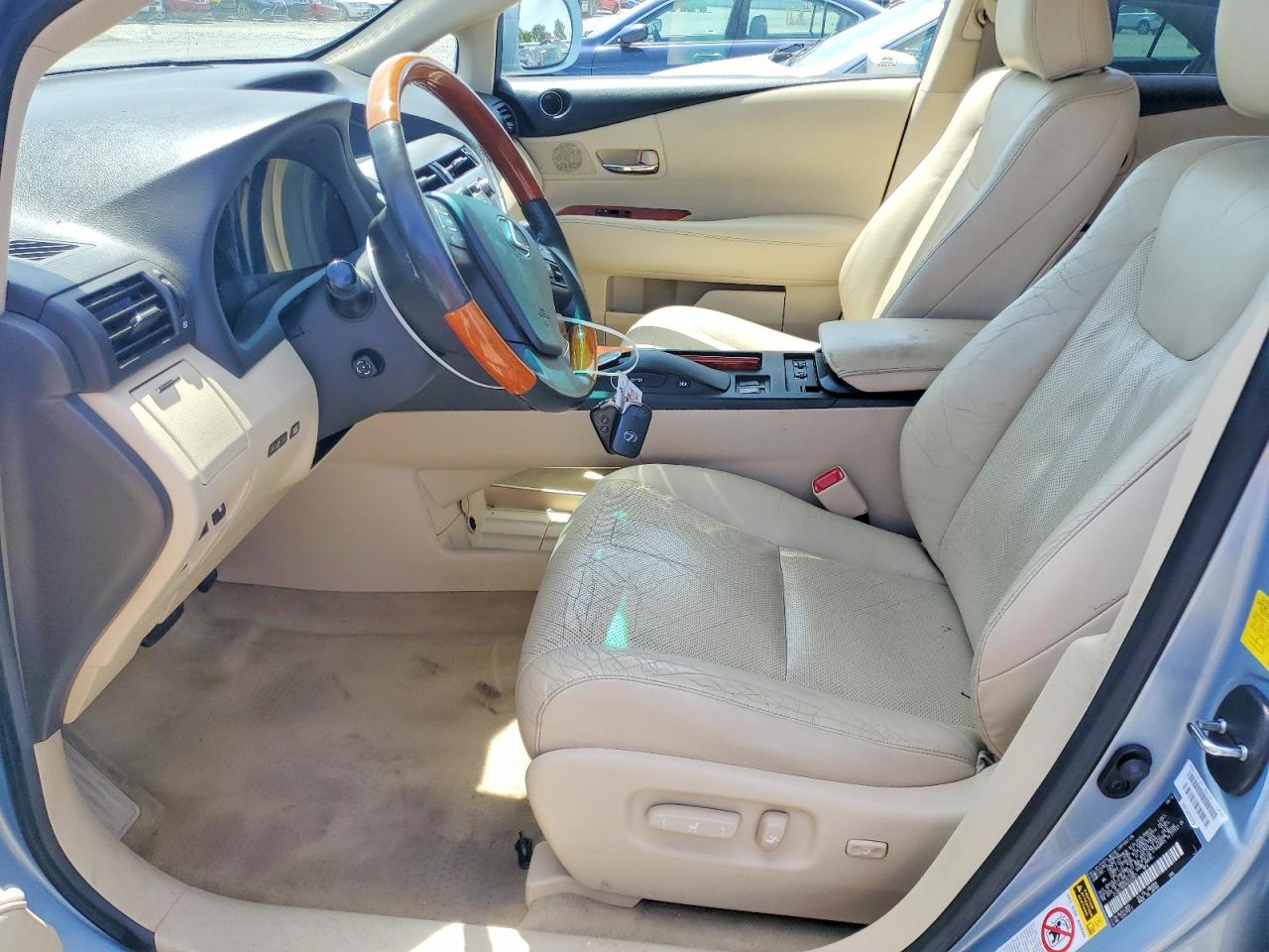 2011 Lexus Rx 450h Blue vin: JTJBC1BA5B2032801