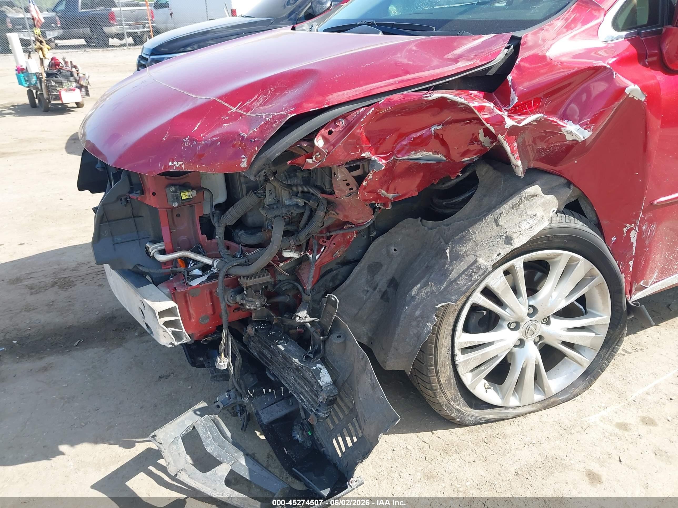 2012 Lexus Rx 450h   Red vin: JTJBC1BA5C2050362