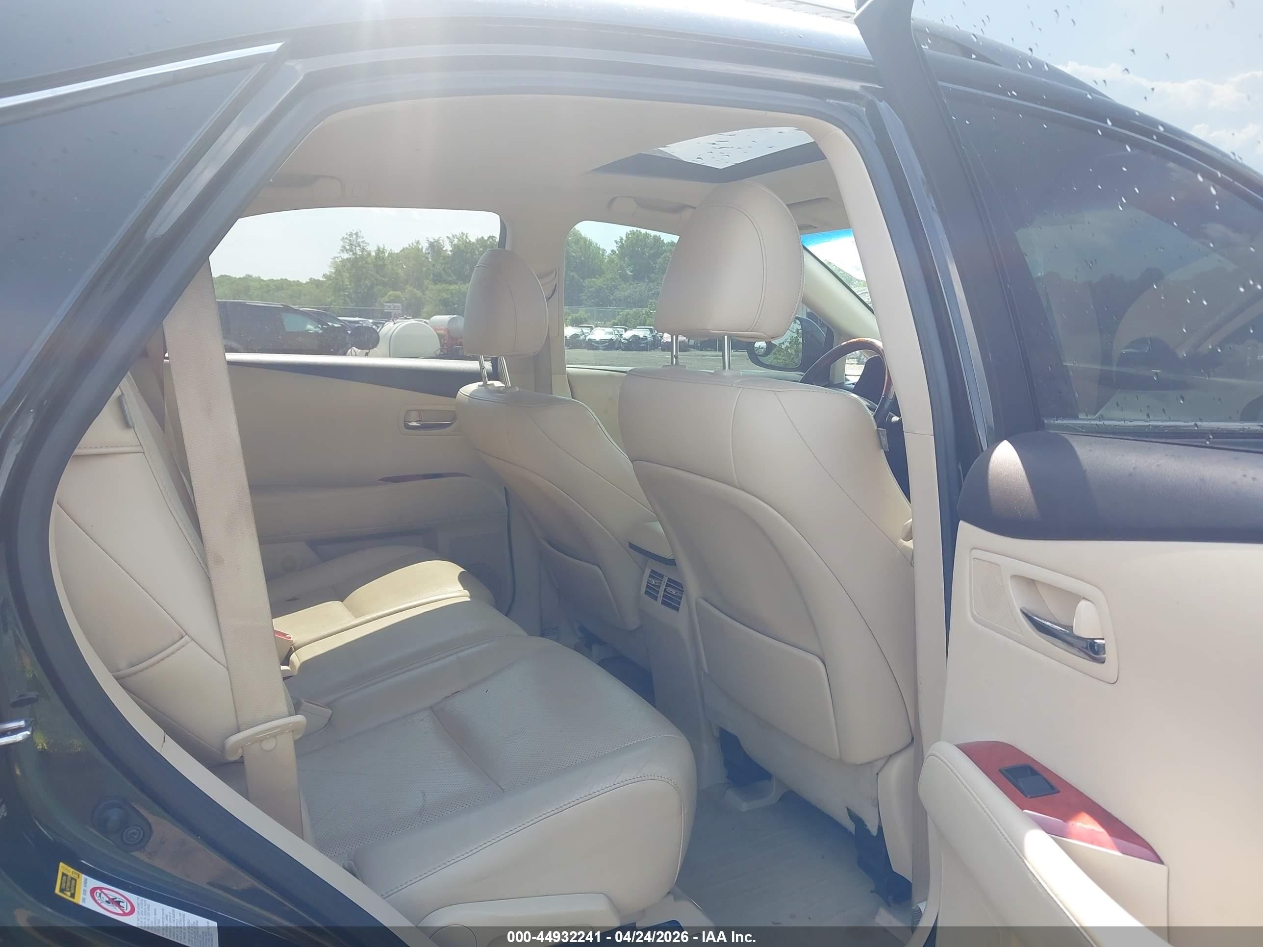 2012 Lexus Rx 450h   Black vin: JTJBC1BA5C2424419