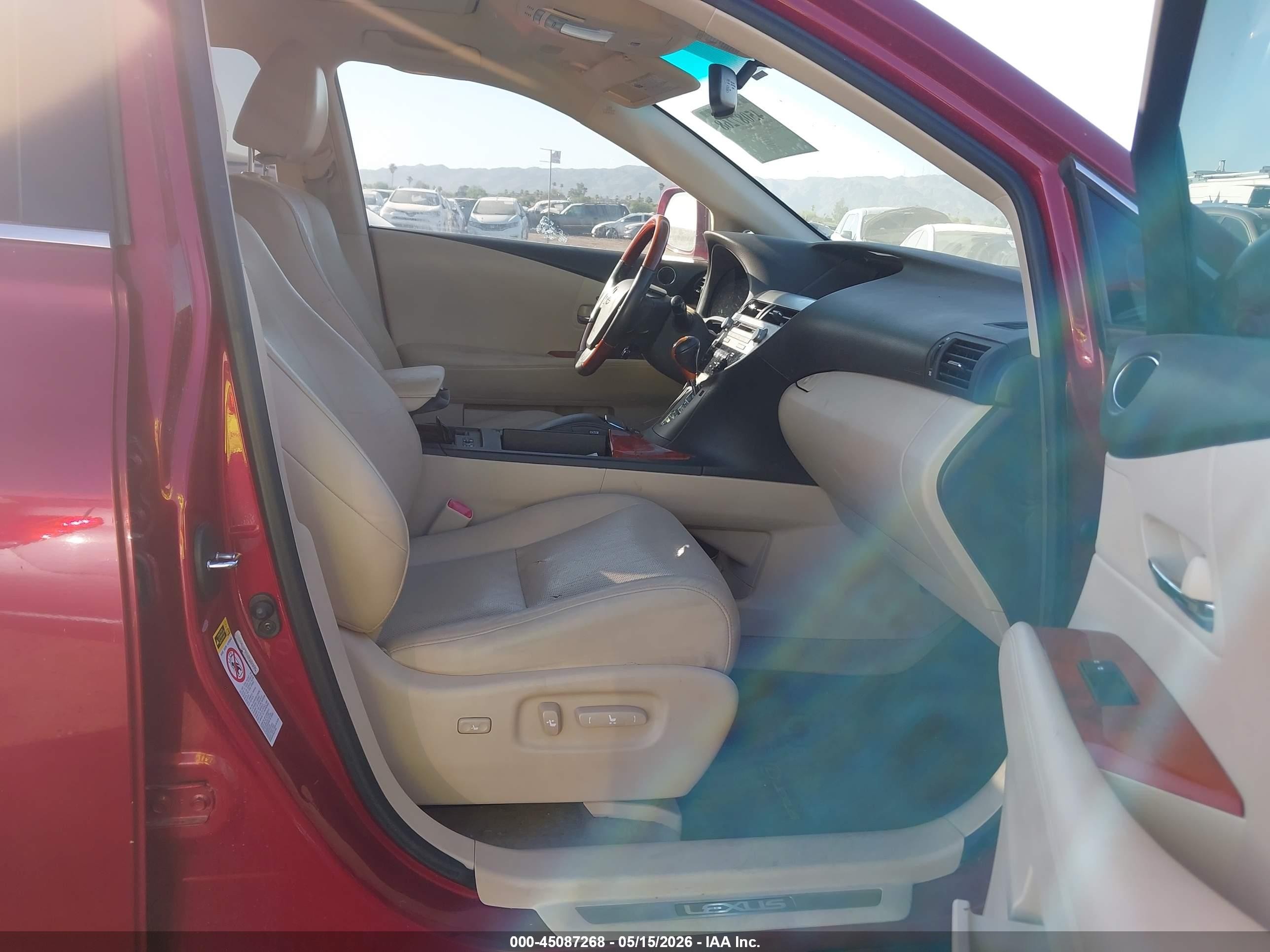 2012 Lexus Rx 450h   Red vin: JTJBC1BA5C2425165