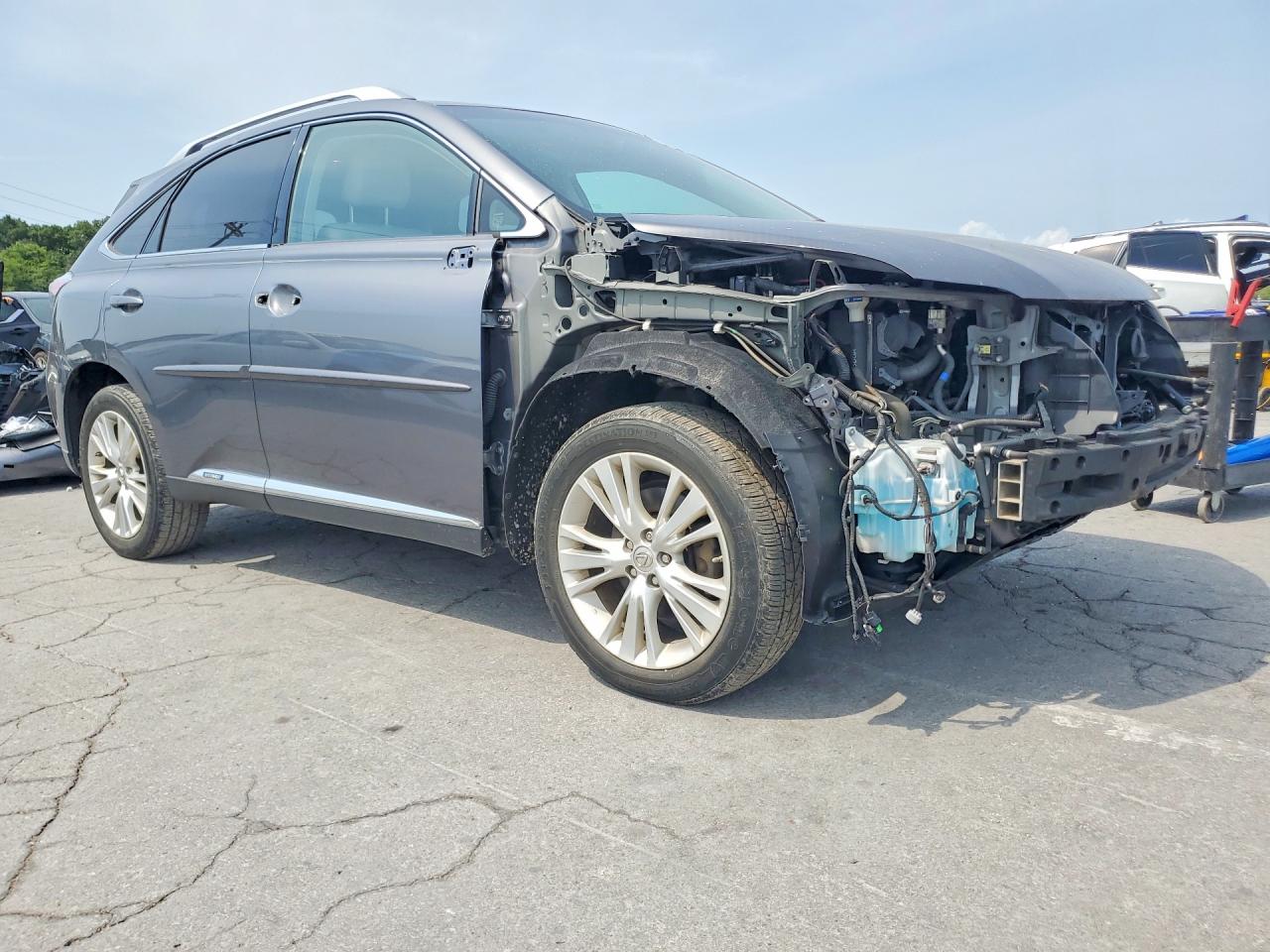 2012 Lexus Rx 450h Gray vin: JTJBC1BA5C2432908