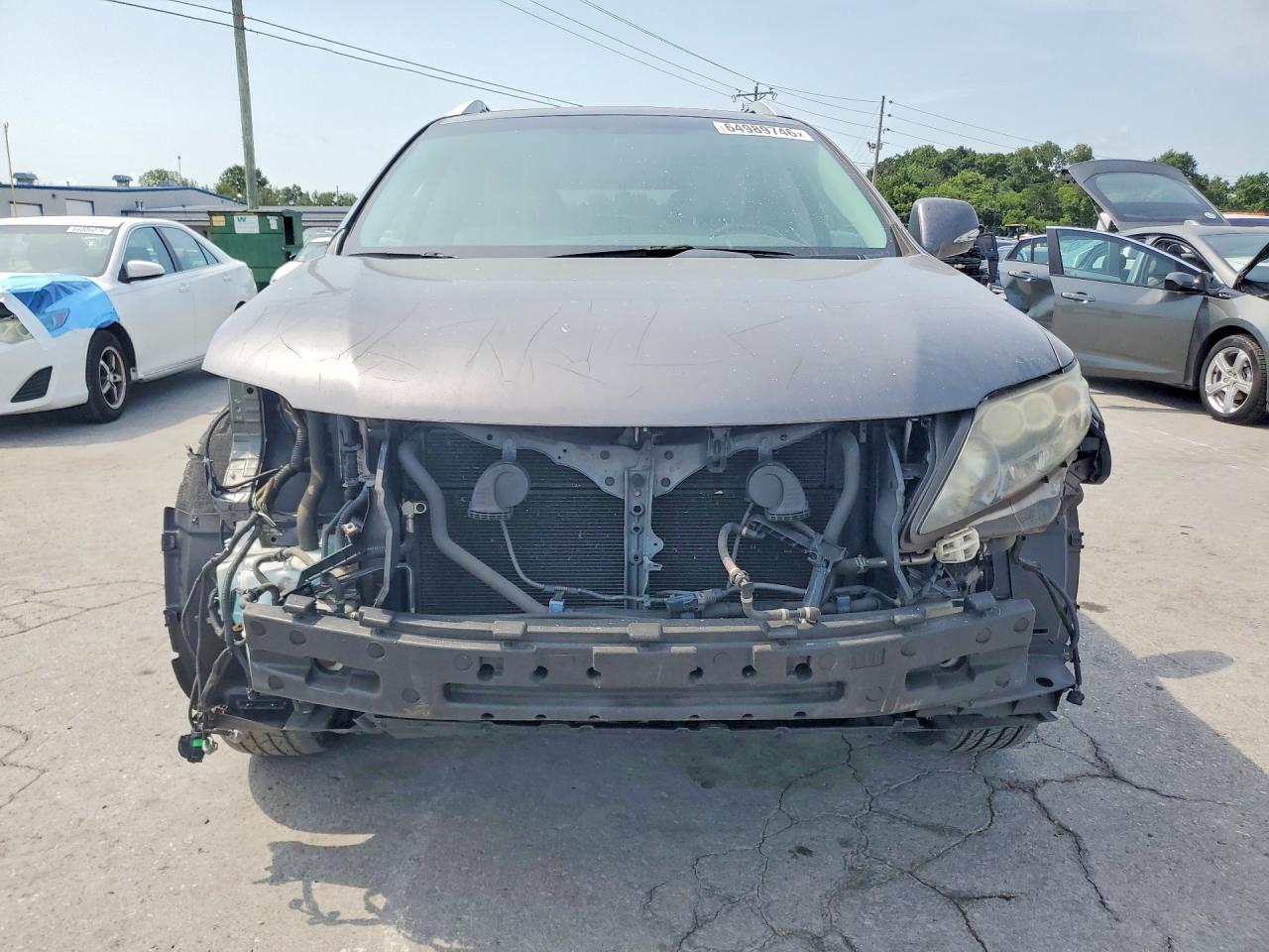 2012 Lexus Rx 450h Gray vin: JTJBC1BA5C2432908