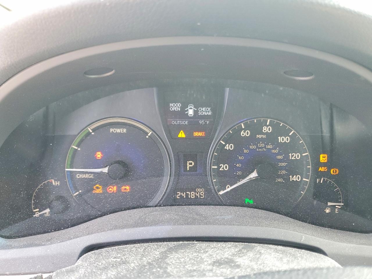 2012 Lexus Rx 450h Gray vin: JTJBC1BA5C2432908