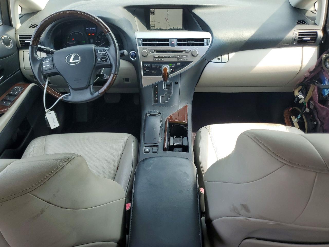 2012 Lexus Rx 450h Gray vin: JTJBC1BA5C2432908