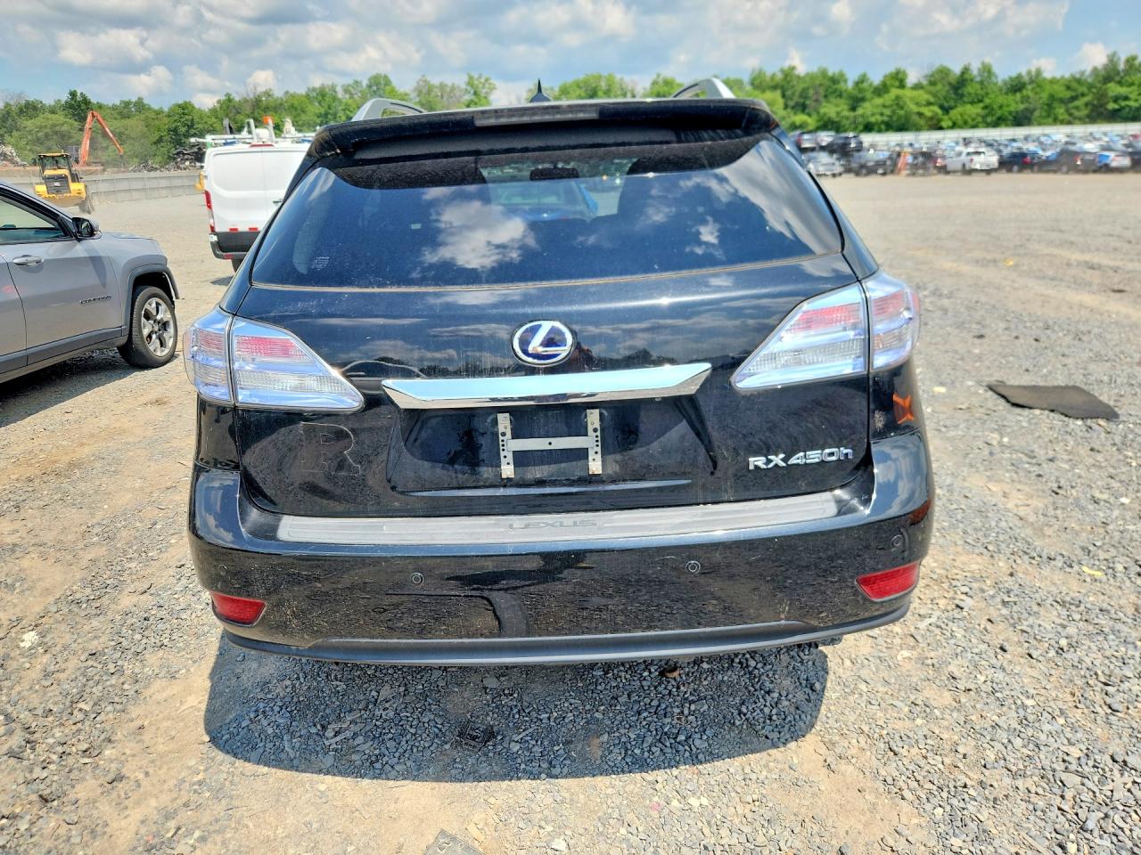 2012 Lexus Rx 450h Black vin: JTJBC1BA5C2435405