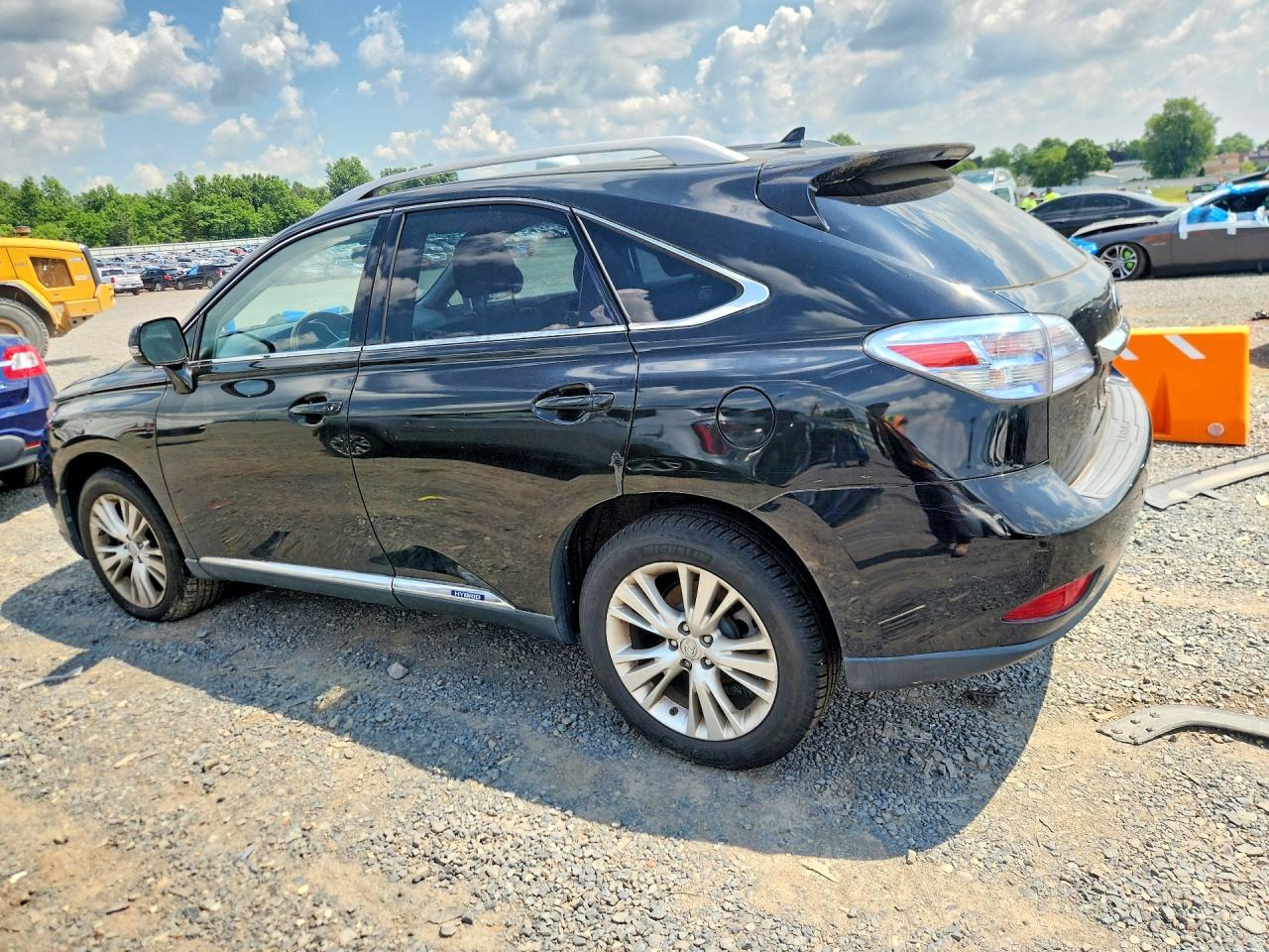 2012 Lexus Rx 450h Black vin: JTJBC1BA5C2435405