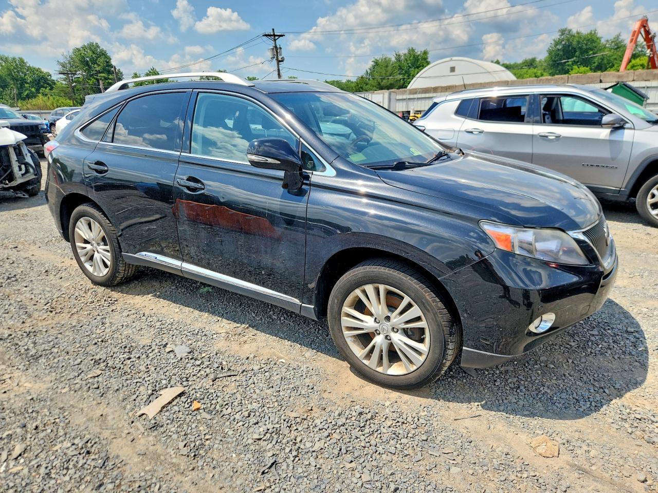 2012 Lexus Rx 450h Black vin: JTJBC1BA5C2435405