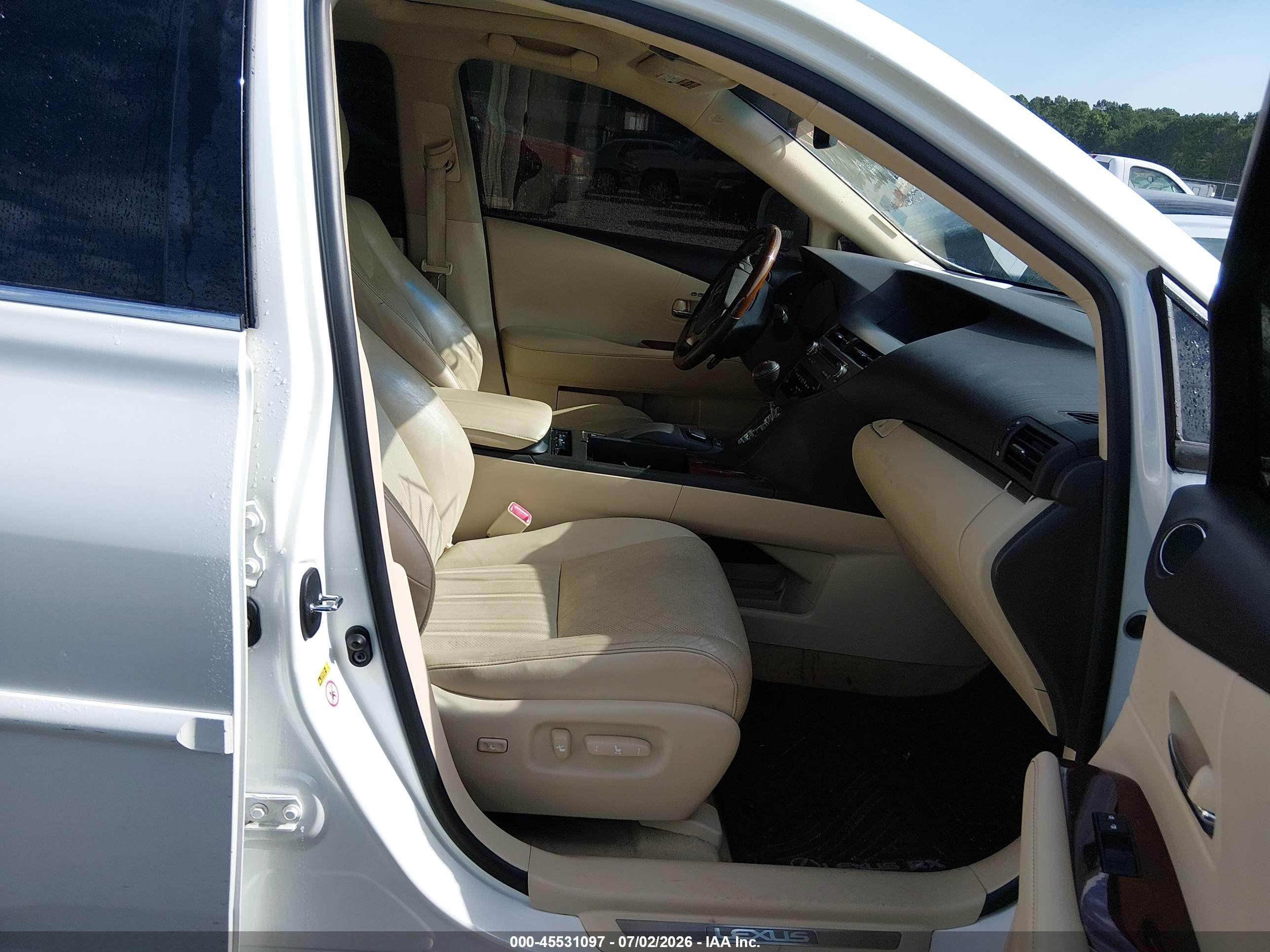 2013 Lexus Rx 450h   Белый vin: JTJBC1BA5D2055157