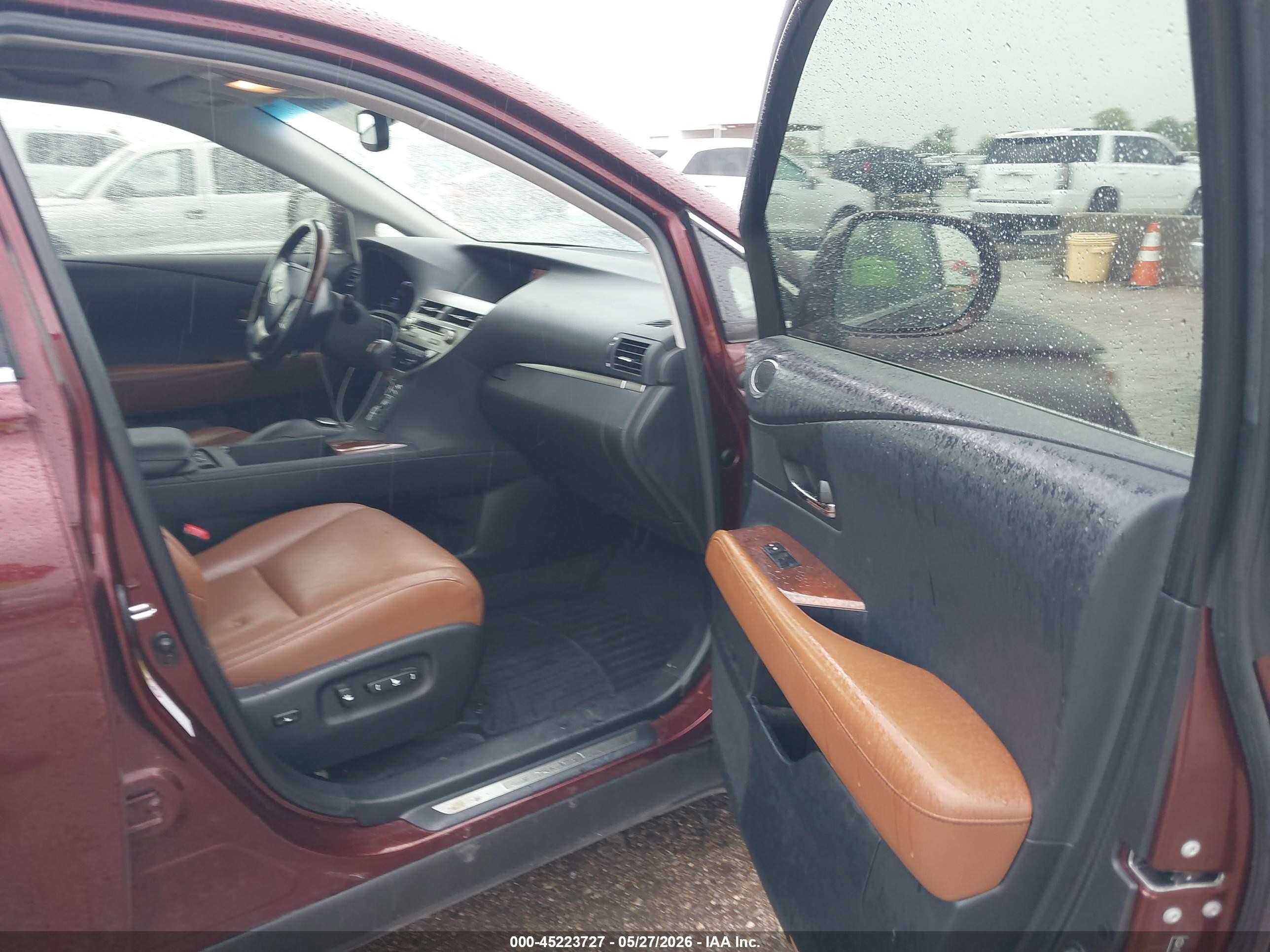 2013 Lexus Rx 450h   Maroon vin: JTJBC1BA5D2062237