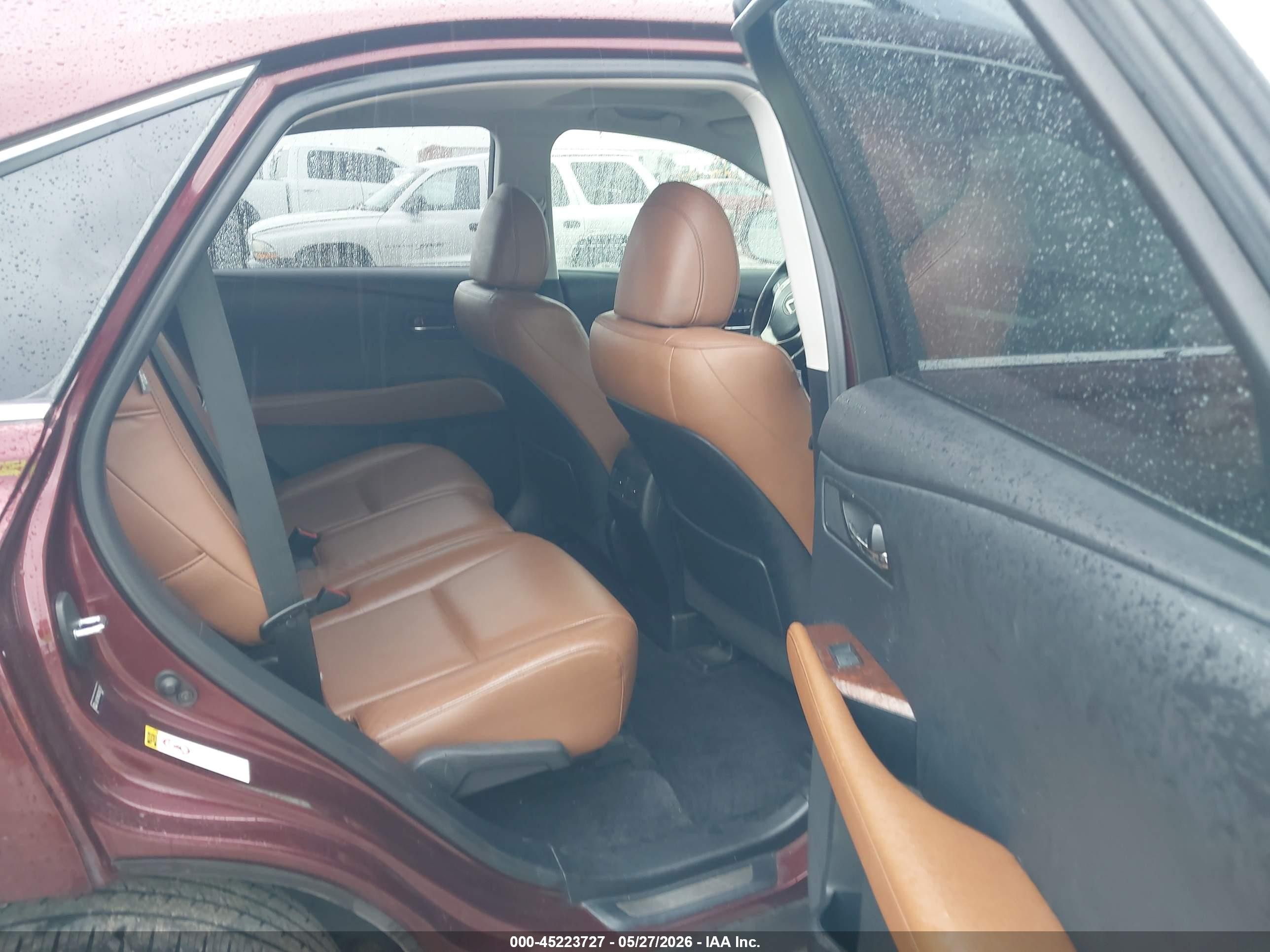 2013 Lexus Rx 450h   Maroon vin: JTJBC1BA5D2062237