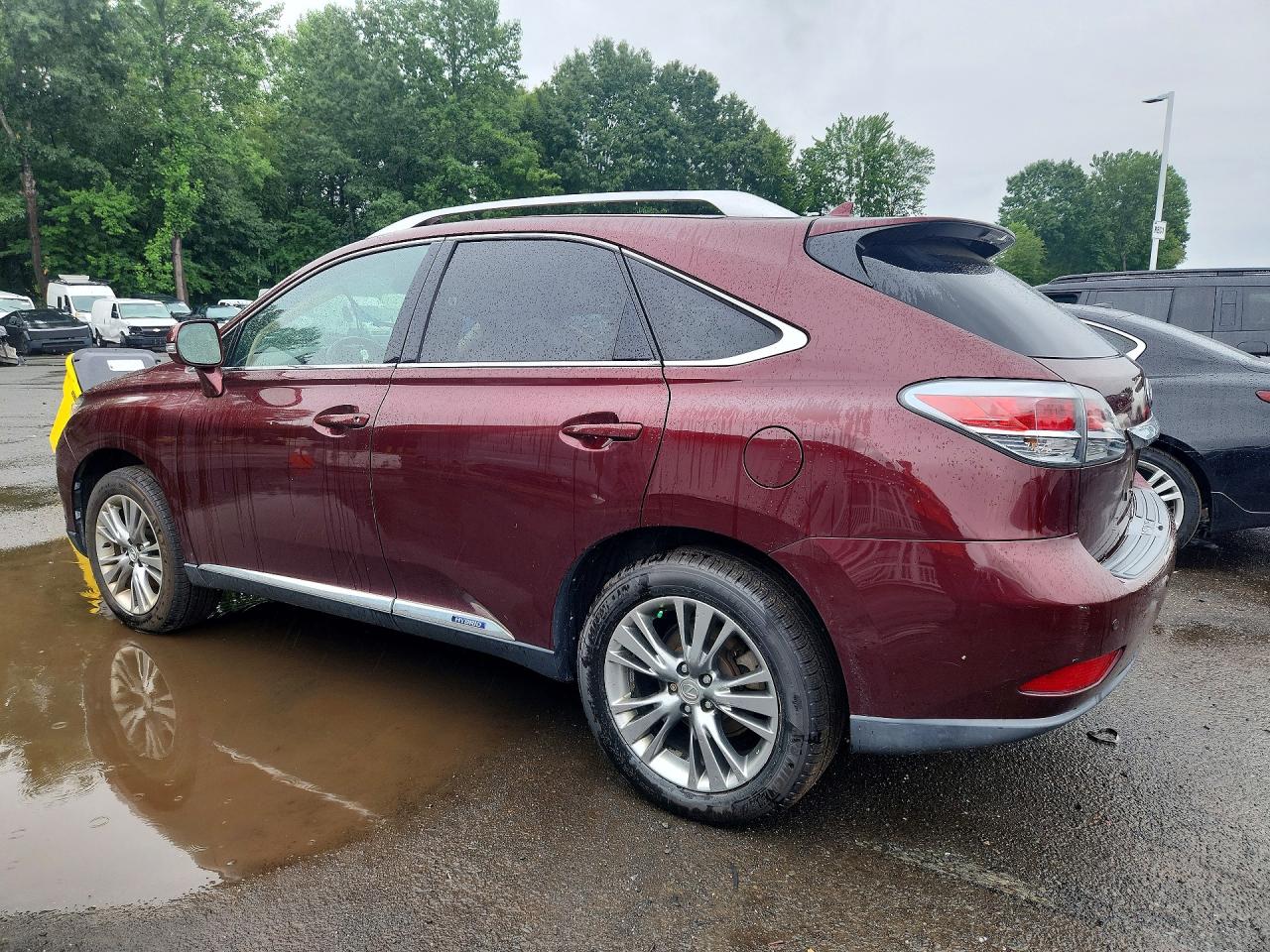 2013 Lexus Rx 450h Red vin: JTJBC1BA5D2064960