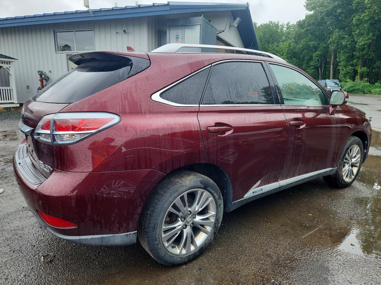 2013 Lexus Rx 450h Red vin: JTJBC1BA5D2064960