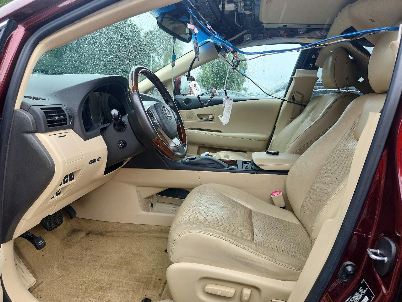 2013 Lexus Rx 450h Red vin: JTJBC1BA5D2064960