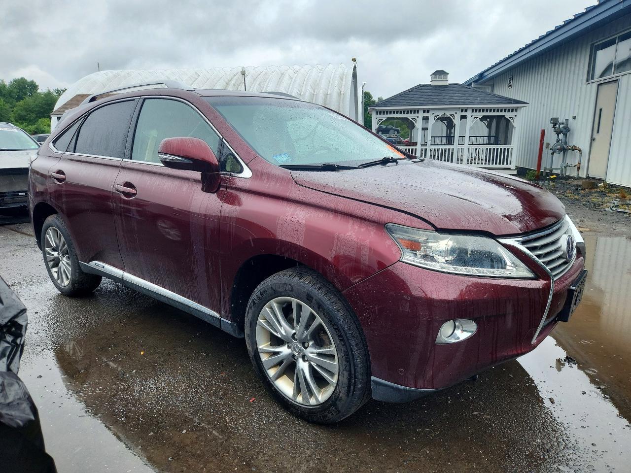 2013 Lexus Rx 450h Red vin: JTJBC1BA5D2064960