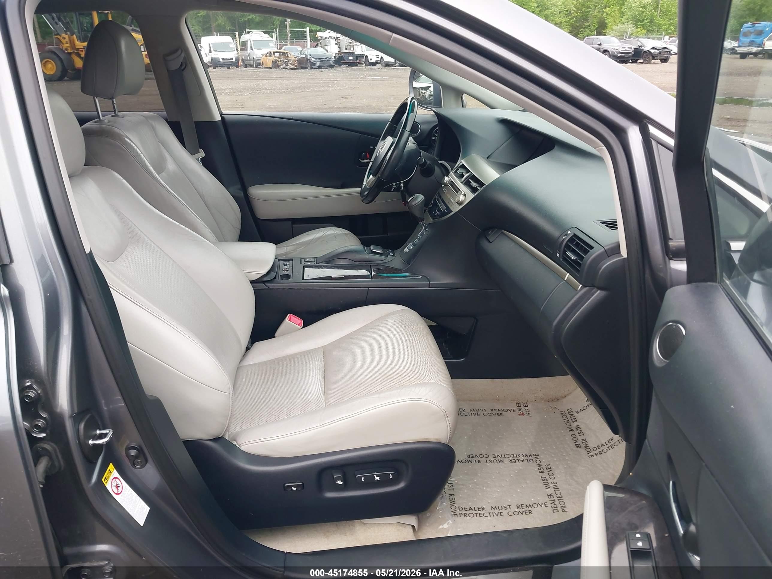 2013 Lexus Rx 450h Gray vin: JTJBC1BA5D2065722