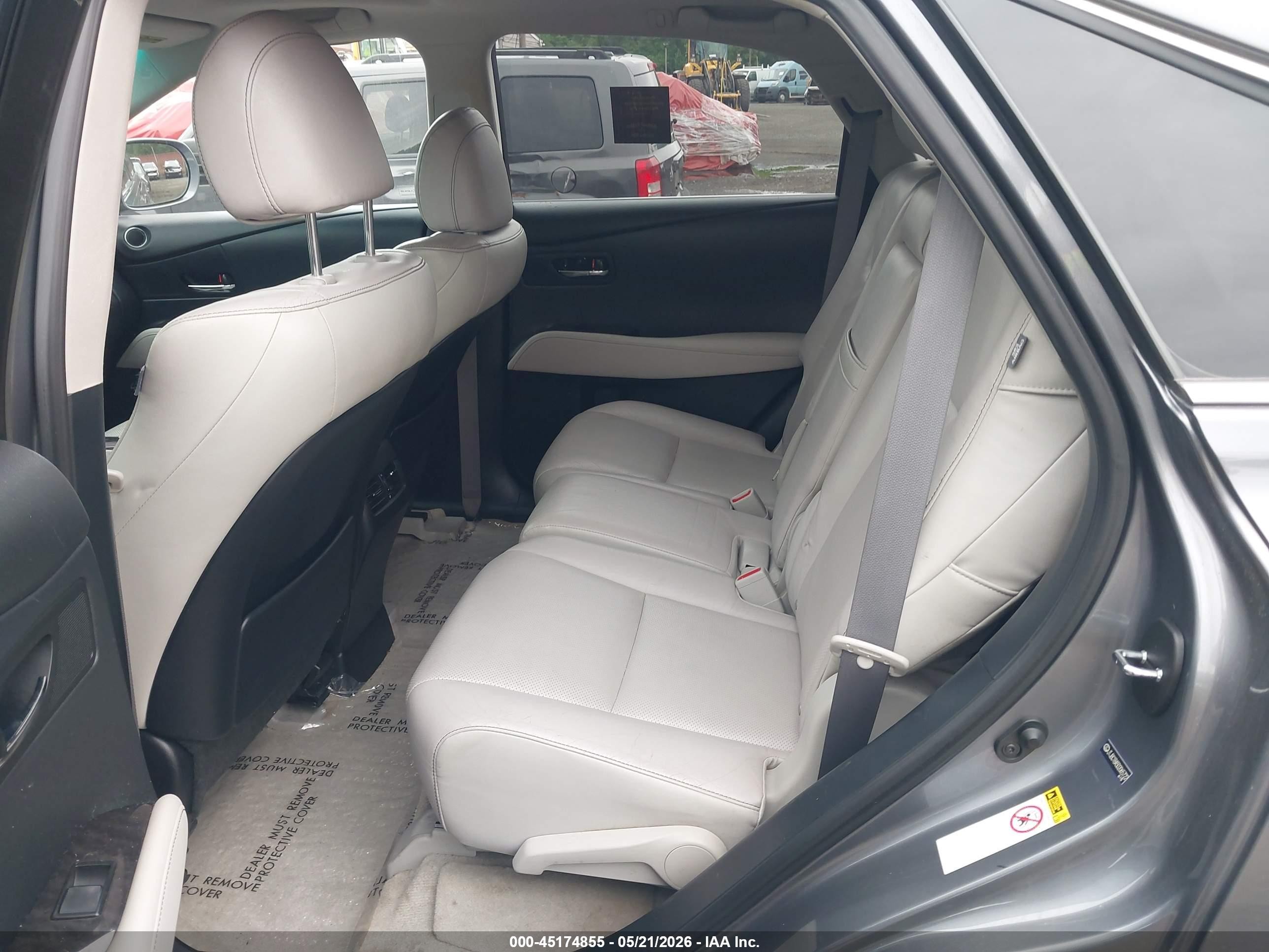 2013 Lexus Rx 450h Gray vin: JTJBC1BA5D2065722