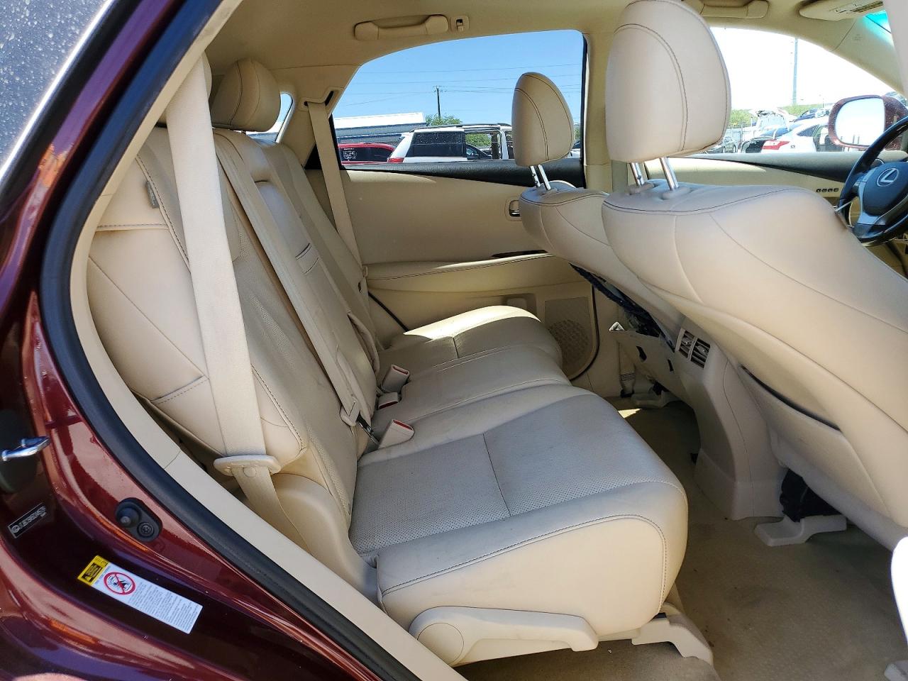 2013 Lexus Rx 450h Burgundy vin: JTJBC1BA5D2445739