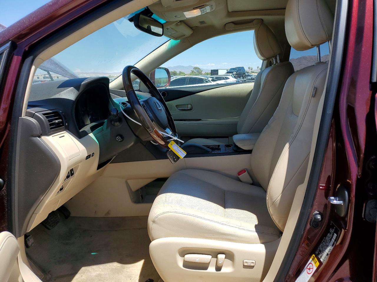 2013 Lexus Rx 450h Burgundy vin: JTJBC1BA5D2445739