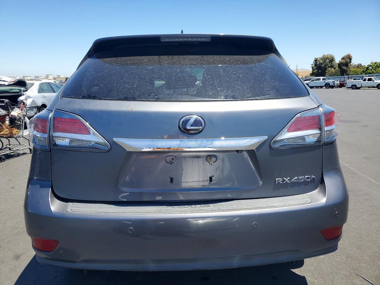 2014 Lexus Rx 450h Gray vin: JTJBC1BA5E2455219