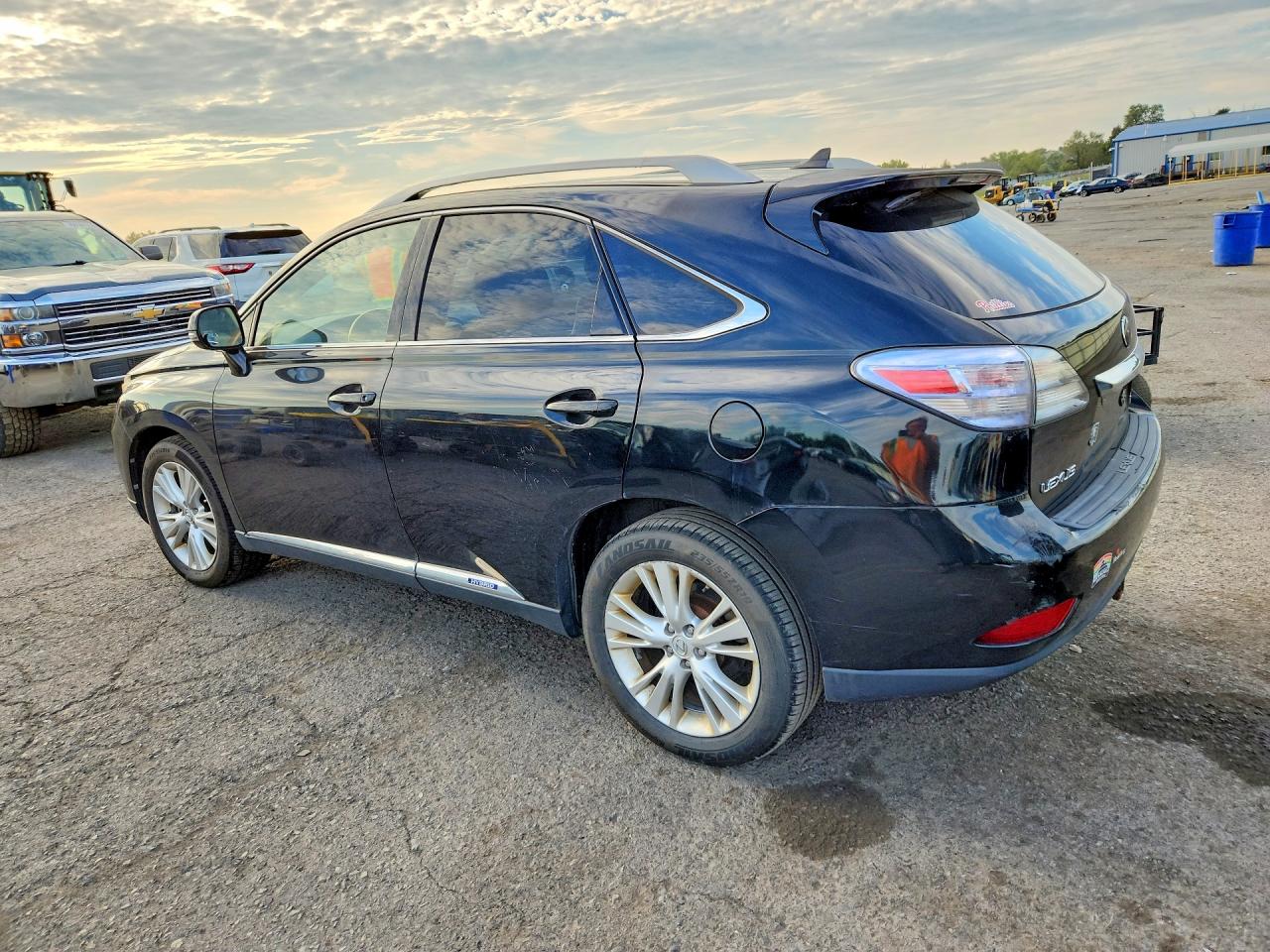 2010 Lexus Rx 450h Black vin: JTJBC1BA6A2020784