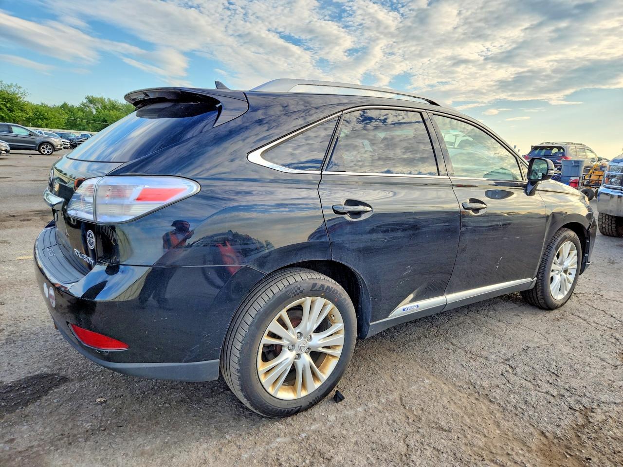 2010 Lexus Rx 450h Black vin: JTJBC1BA6A2020784