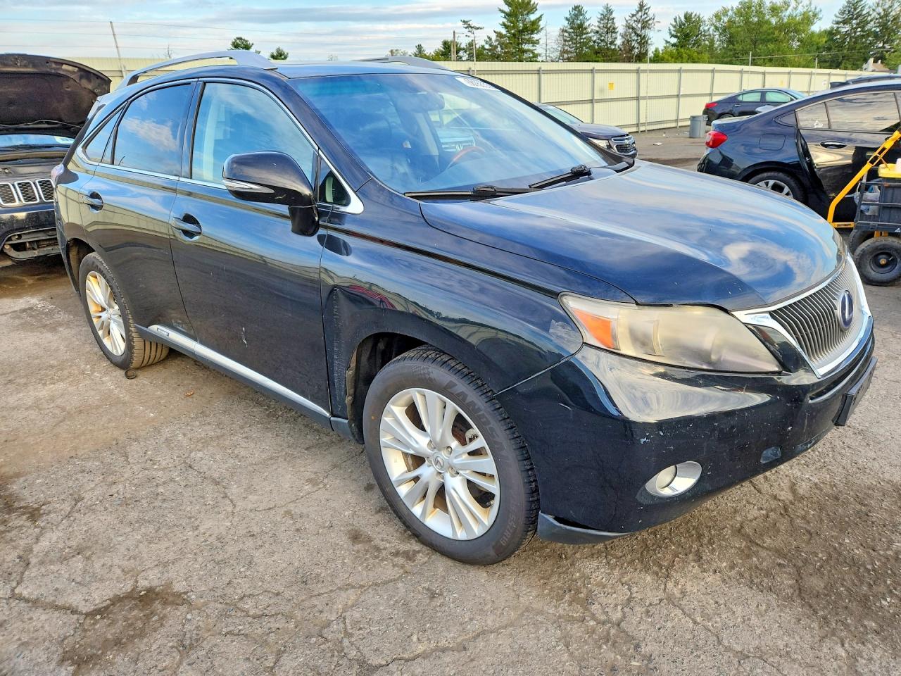 2010 Lexus Rx 450h Black vin: JTJBC1BA6A2020784