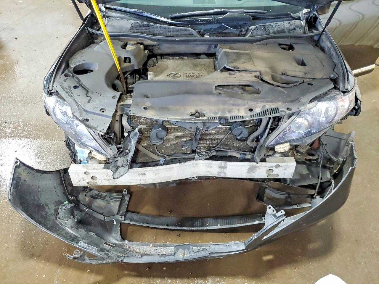 2010 Lexus Rx 450h Charcoal vin: JTJBC1BA6A2027802