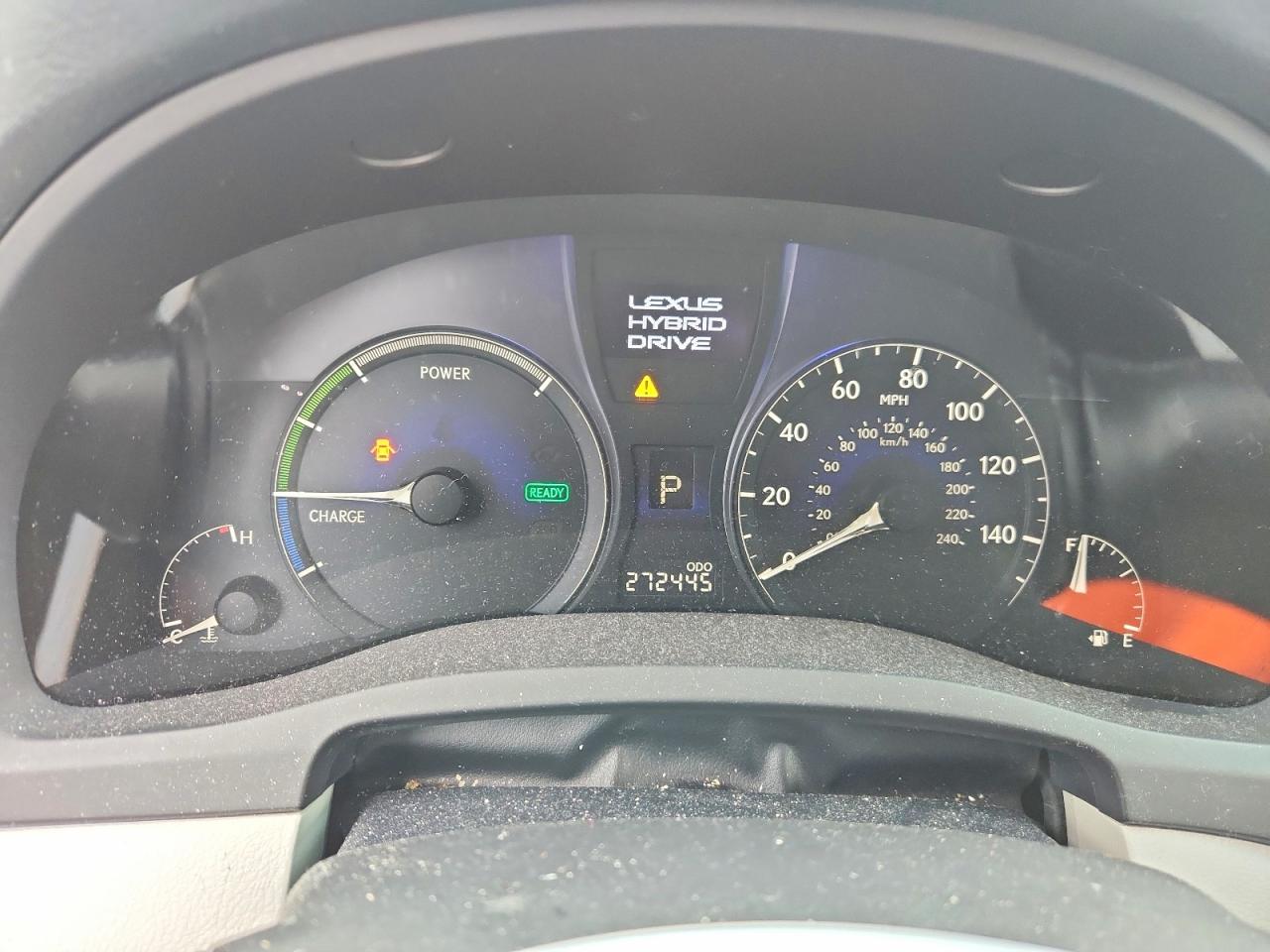 2010 Lexus Rx 450h Charcoal vin: JTJBC1BA6A2027802