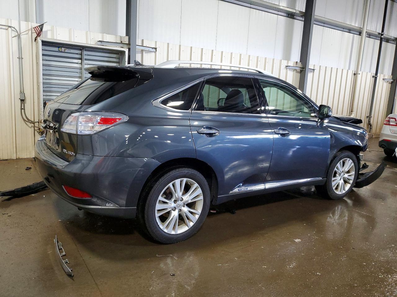 2010 Lexus Rx 450h Charcoal vin: JTJBC1BA6A2027802