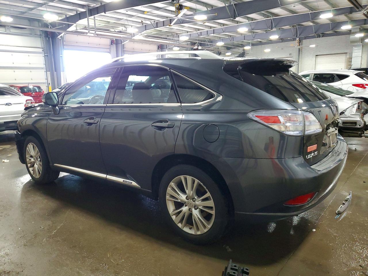 2010 Lexus Rx 450h Charcoal vin: JTJBC1BA6A2027802