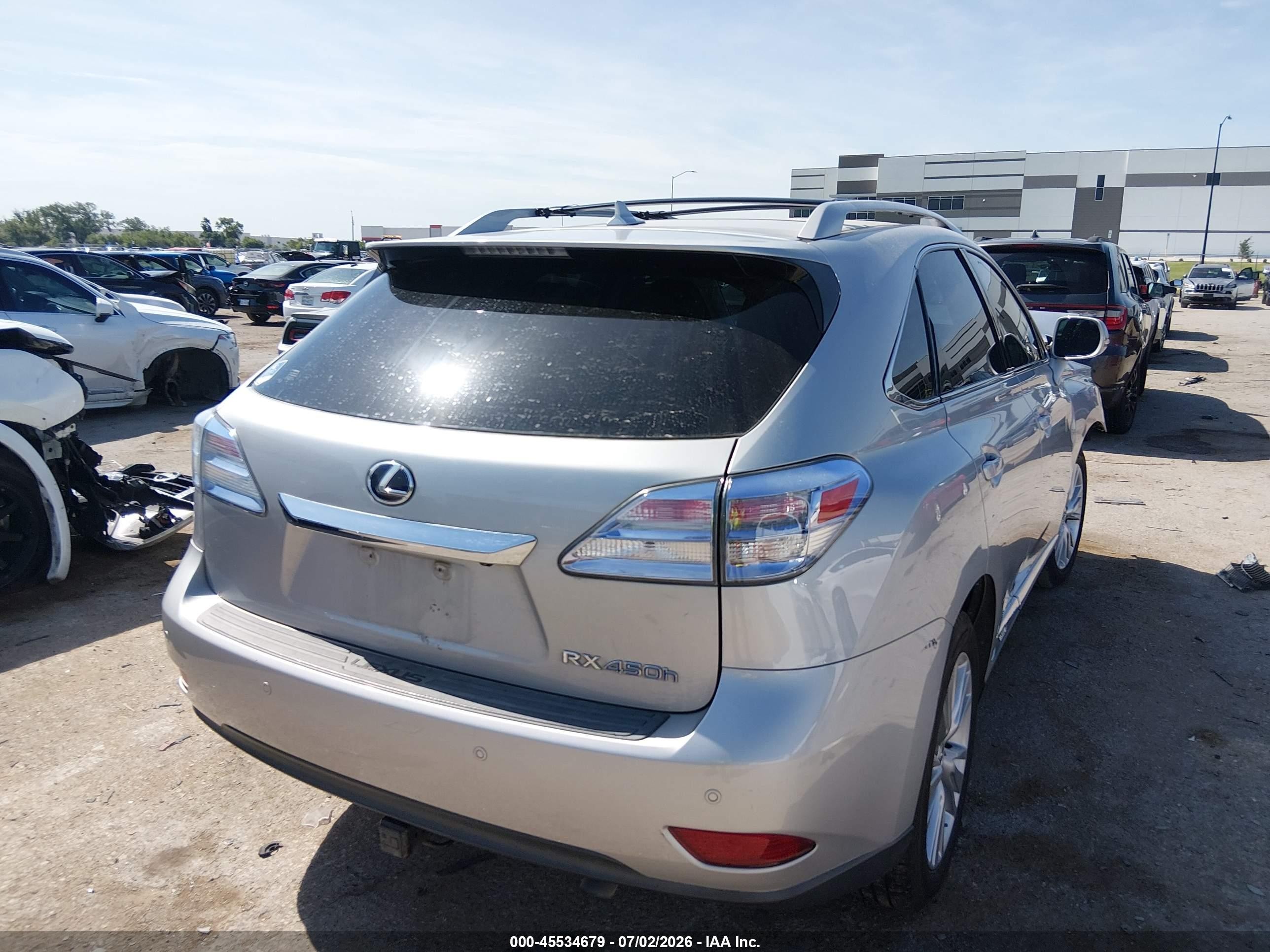 2011 Lexus Rx 450h   Серебряный vin: JTJBC1BA6B2042639