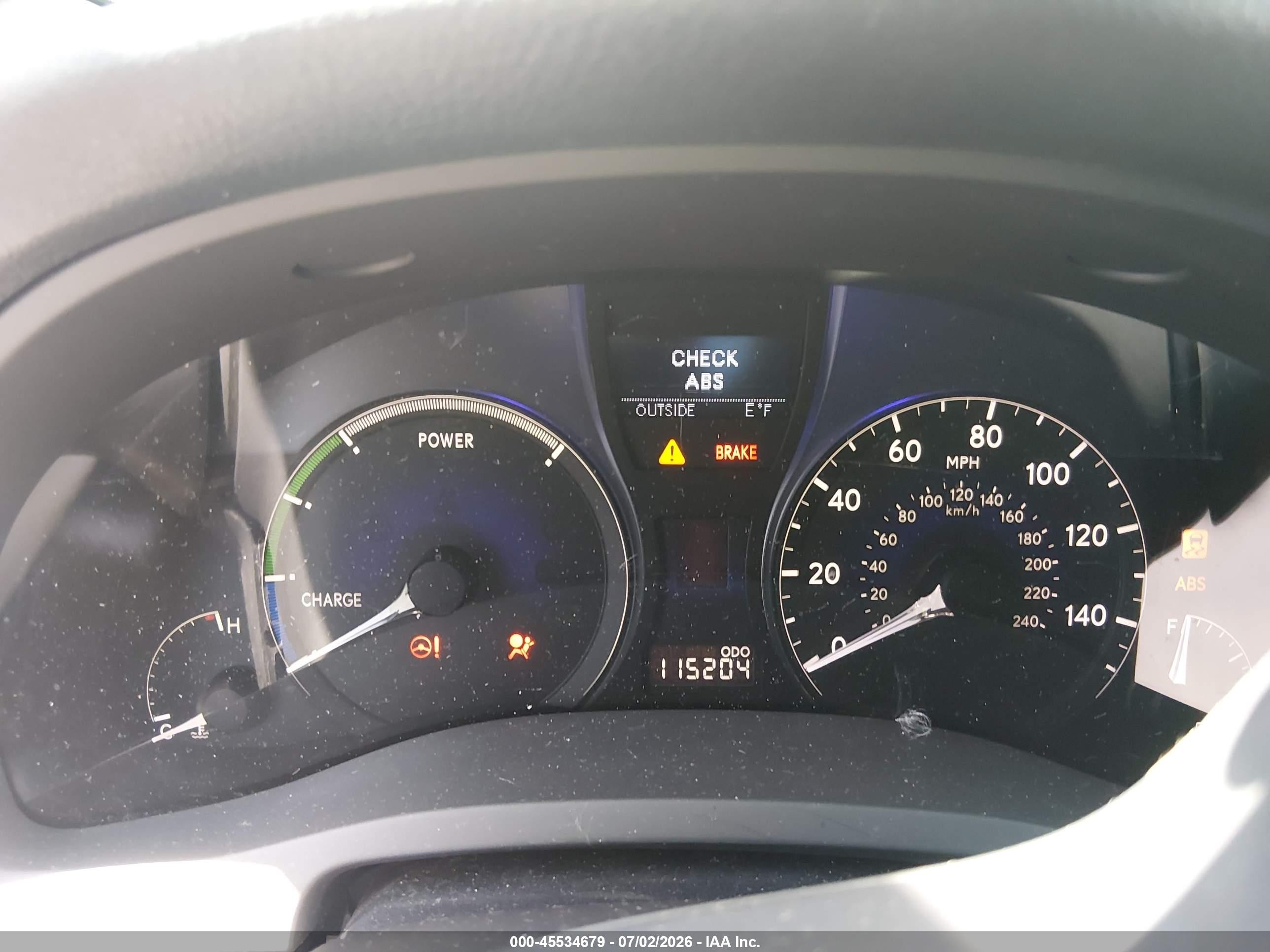 2011 Lexus Rx 450h   Серебряный vin: JTJBC1BA6B2042639