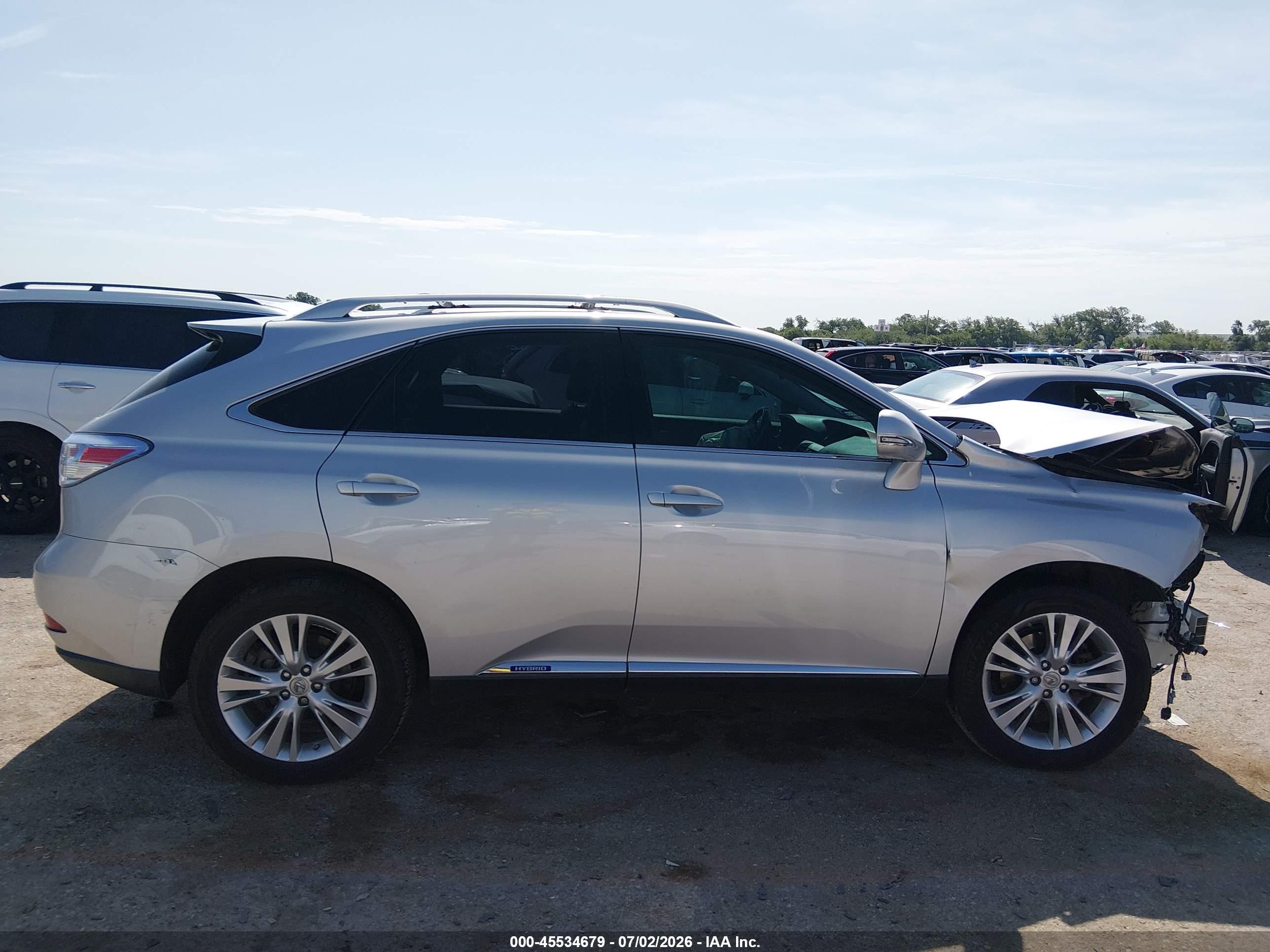 2011 Lexus Rx 450h   Серебряный vin: JTJBC1BA6B2042639