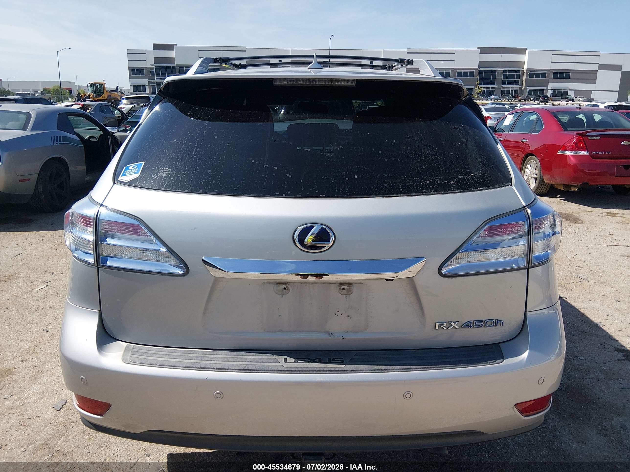 2011 Lexus Rx 450h   Серебряный vin: JTJBC1BA6B2042639