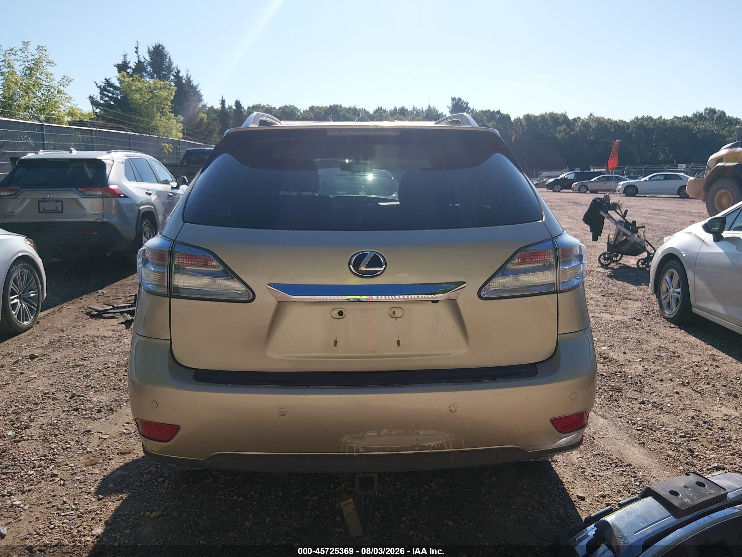 2011 Lexus Rx 450h   Champagne vin: JTJBC1BA6B2043449