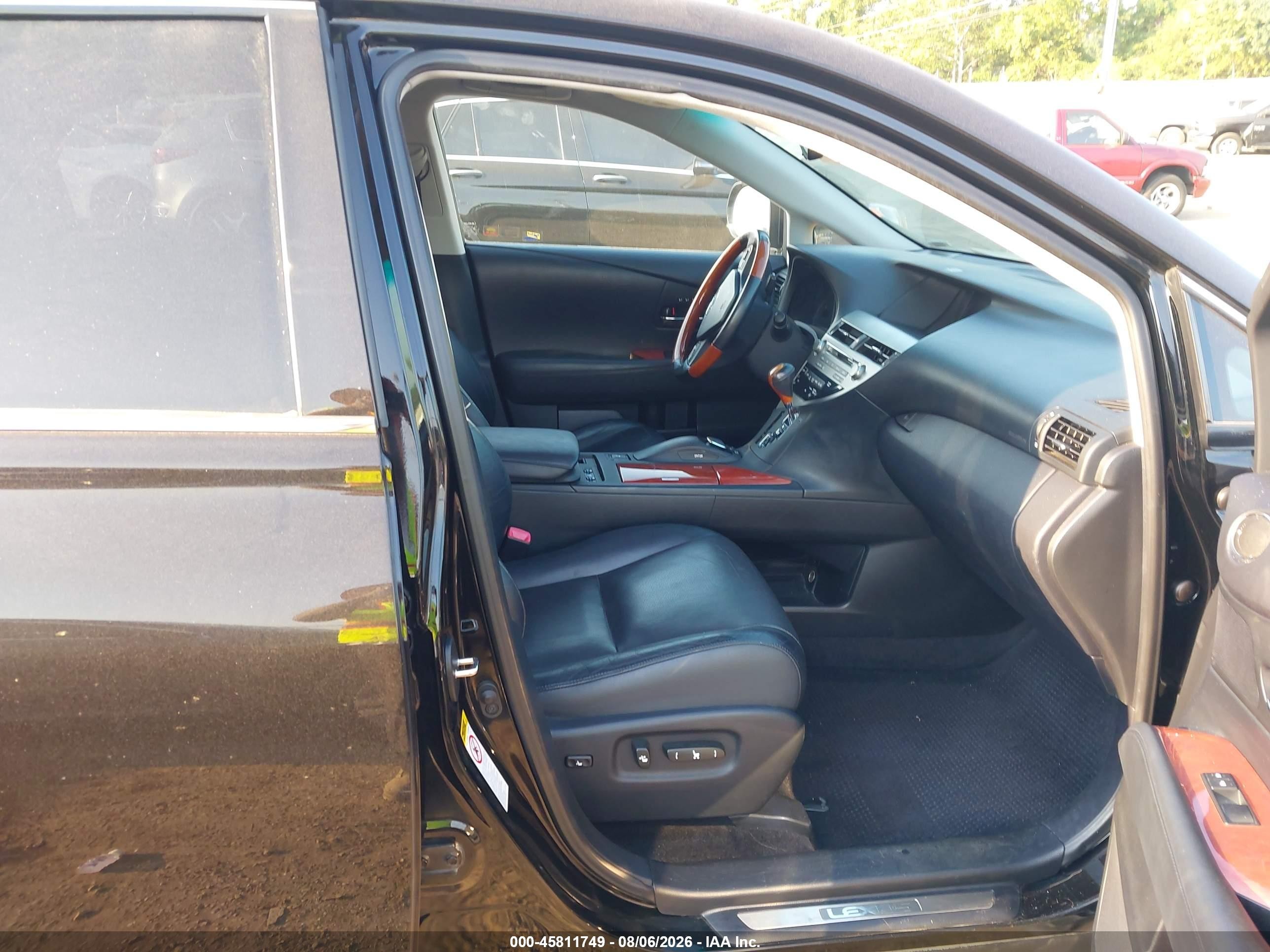 2011 Lexus Rx 450 Black vin: JTJBC1BA6B2418871
