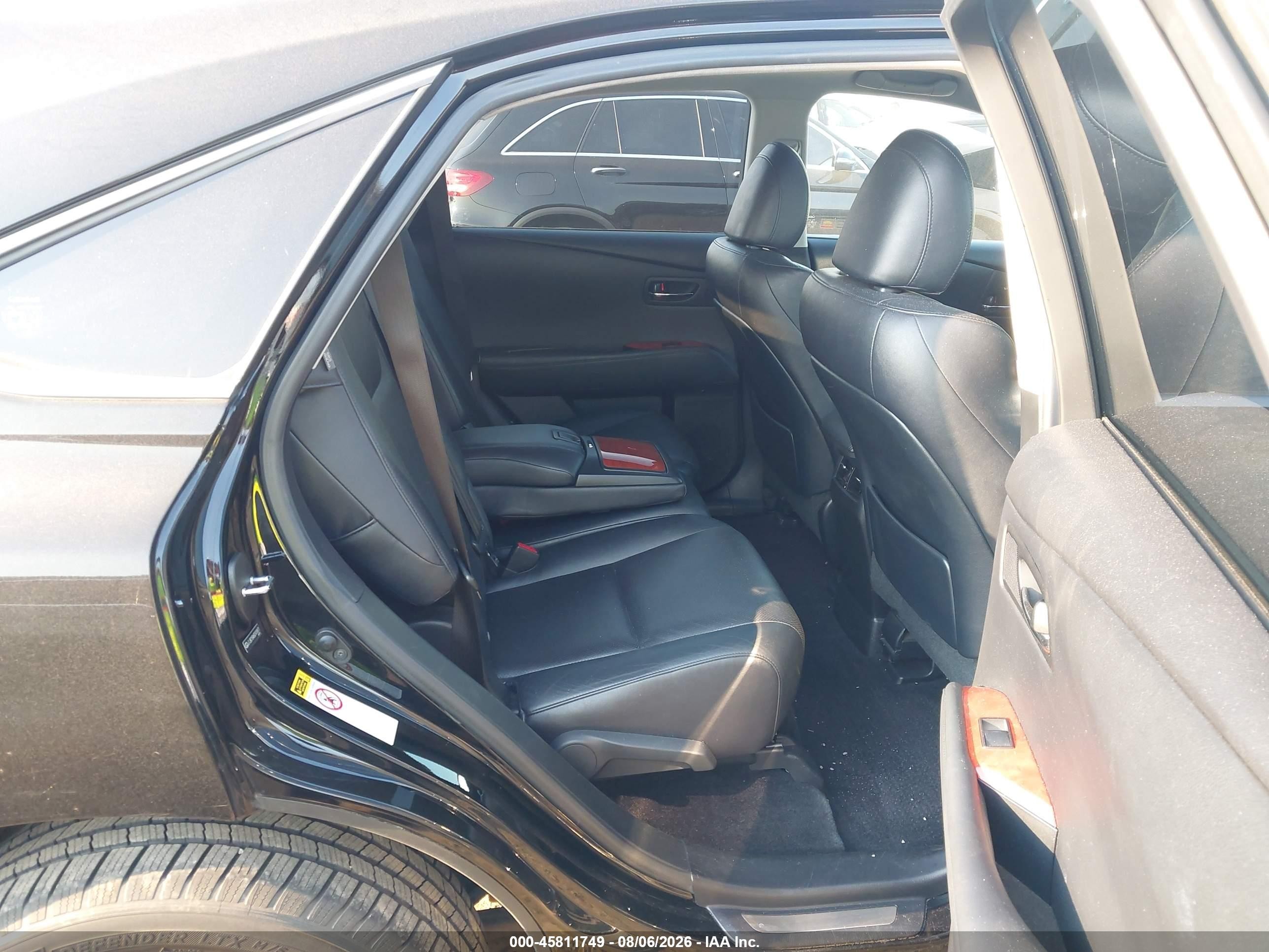 2011 Lexus Rx 450 Black vin: JTJBC1BA6B2418871