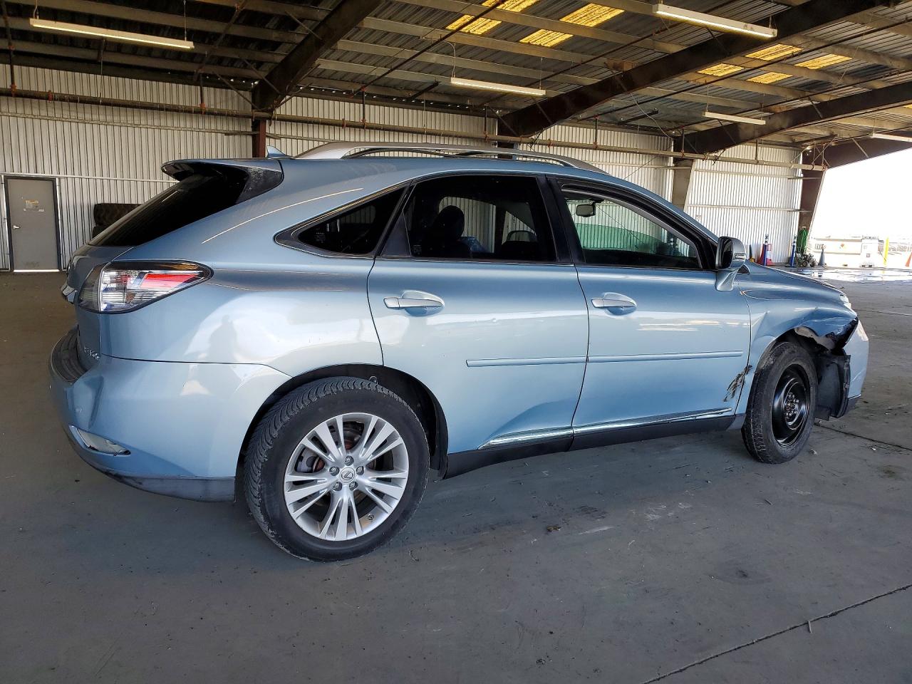 2011 Lexus Rx 450h Blue vin: JTJBC1BA6B2420801