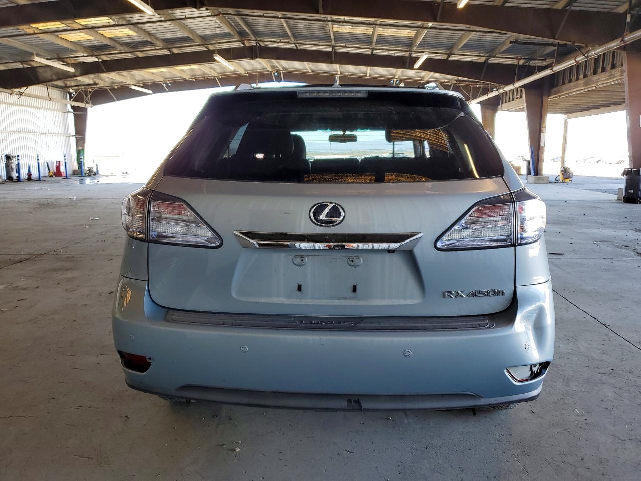 2011 Lexus Rx 450h Blue vin: JTJBC1BA6B2420801