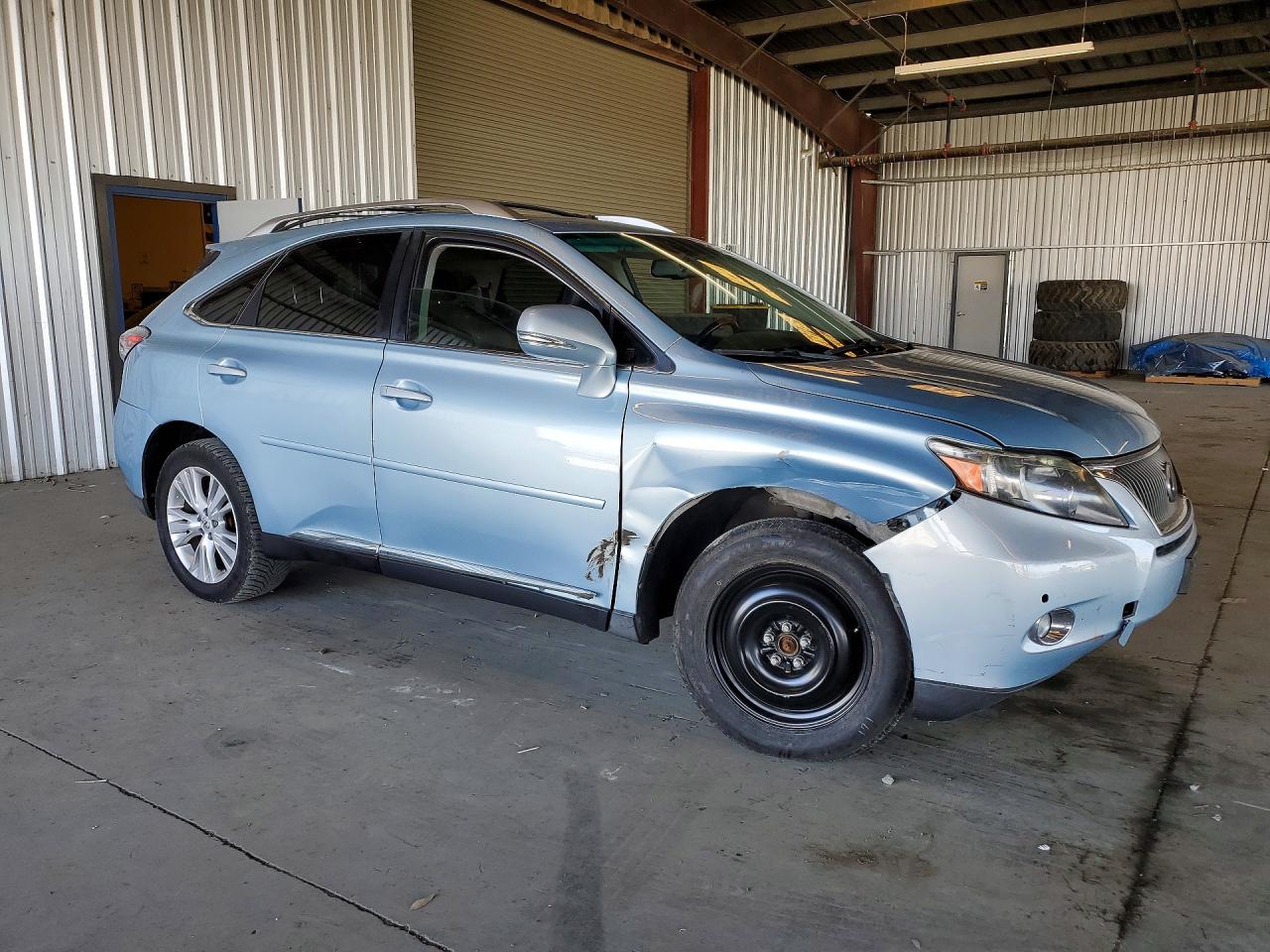 2011 Lexus Rx 450h Blue vin: JTJBC1BA6B2420801