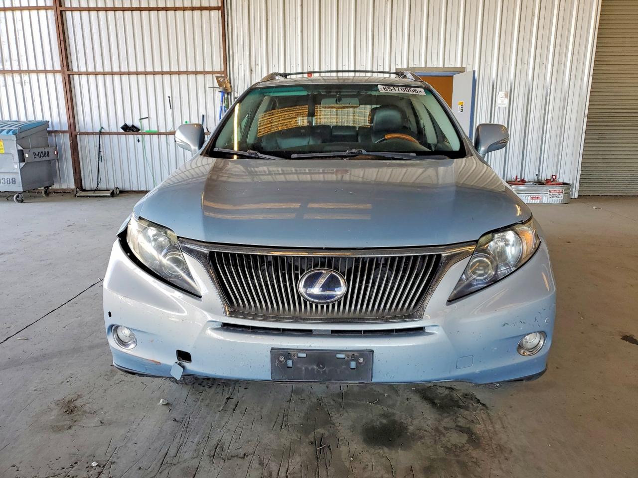 2011 Lexus Rx 450h Blue vin: JTJBC1BA6B2420801