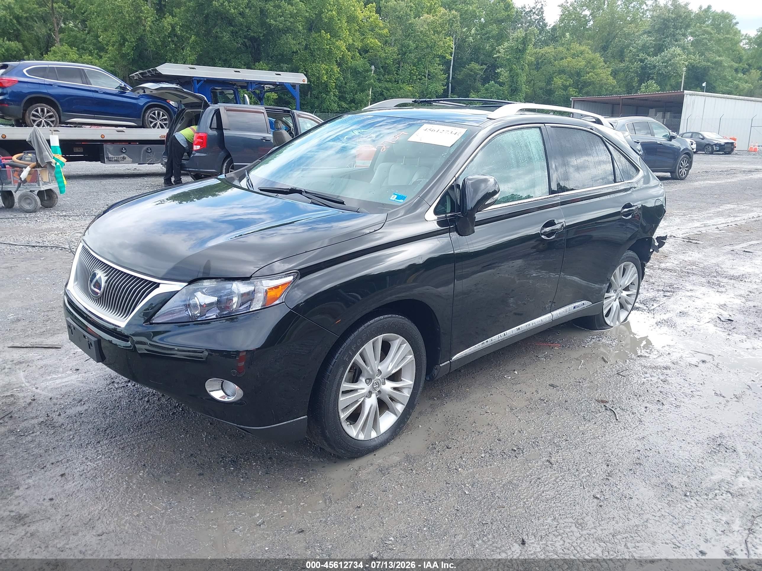 2012 Lexus Rx 450h   Черный vin: JTJBC1BA6C2432612