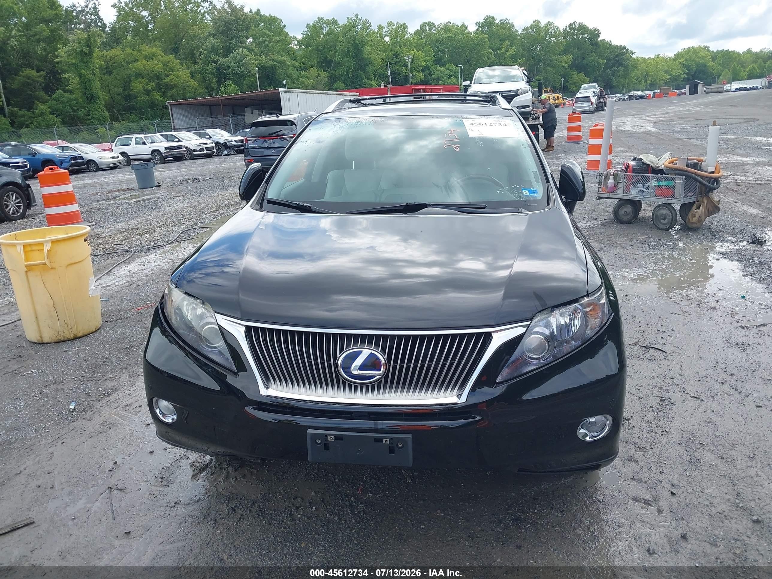 2012 Lexus Rx 450h   Черный vin: JTJBC1BA6C2432612